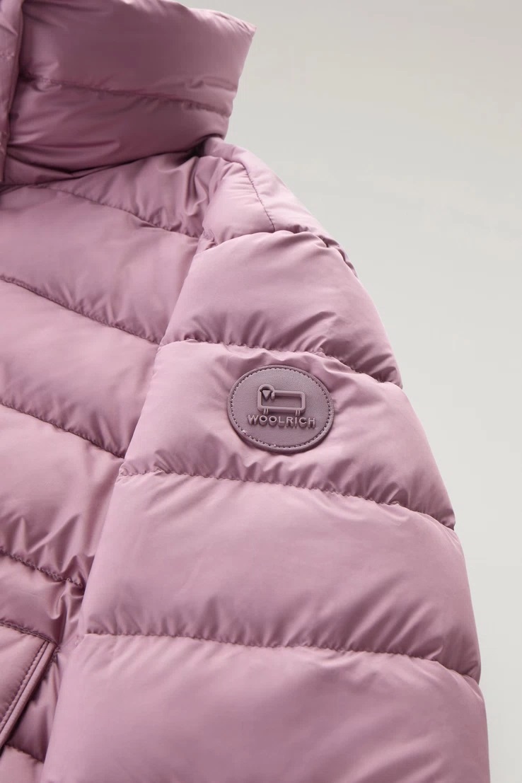 WOOLRICH Ellis Light Down Jacket in Amethyst M