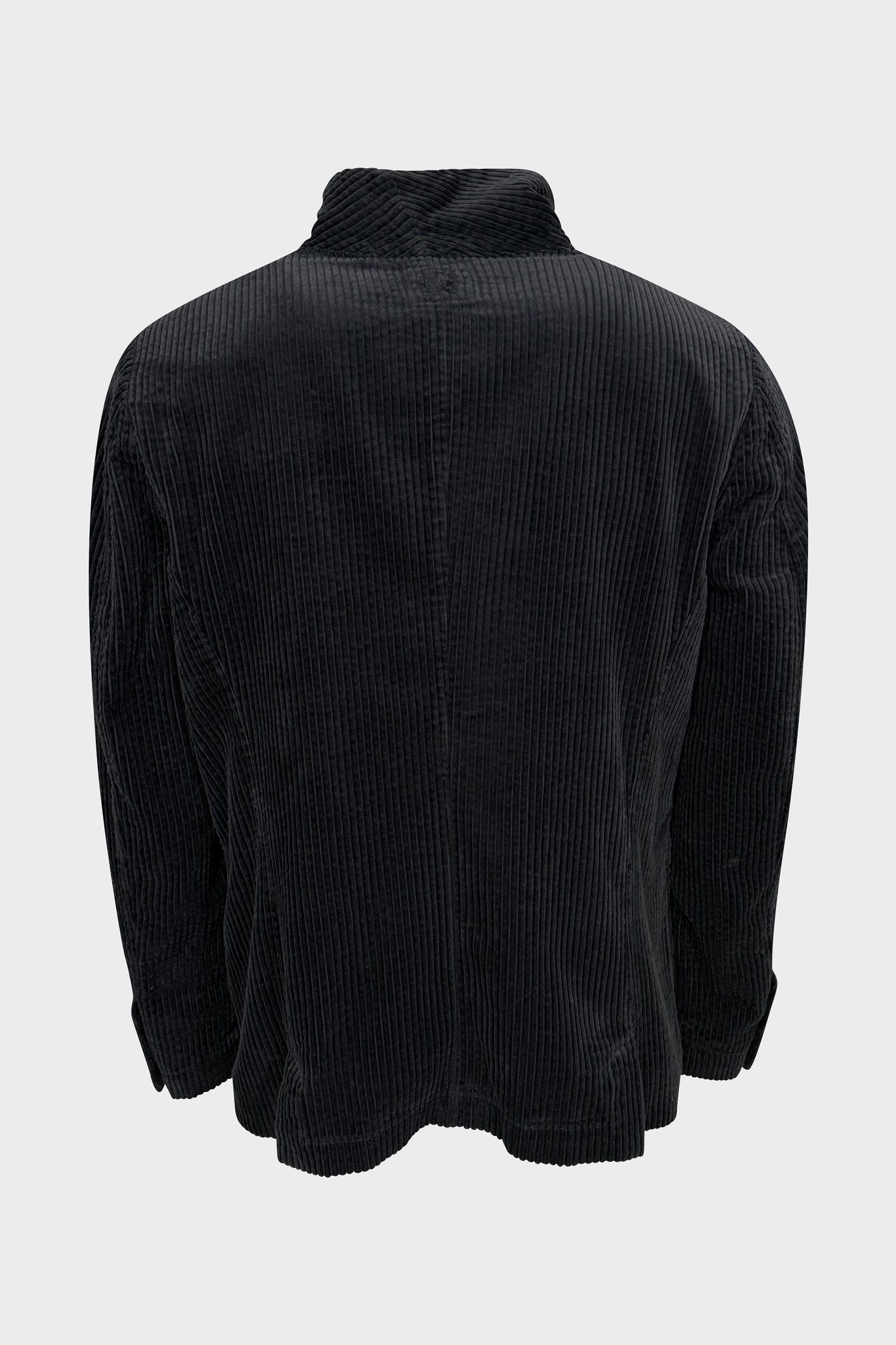 HANNES ROETHER Corduroy Jacket in Dark Grey