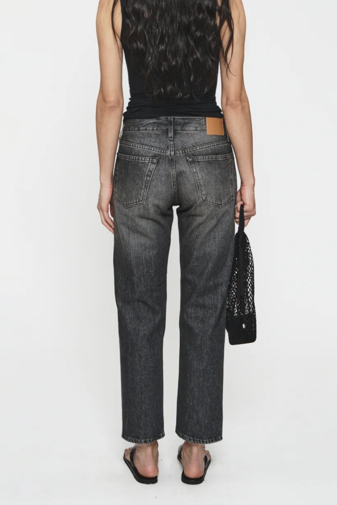 6397 Low Rise Cropped Jeans in Rusted Grey 6397 Low Rise Cropped Jeans in Rusted Grey