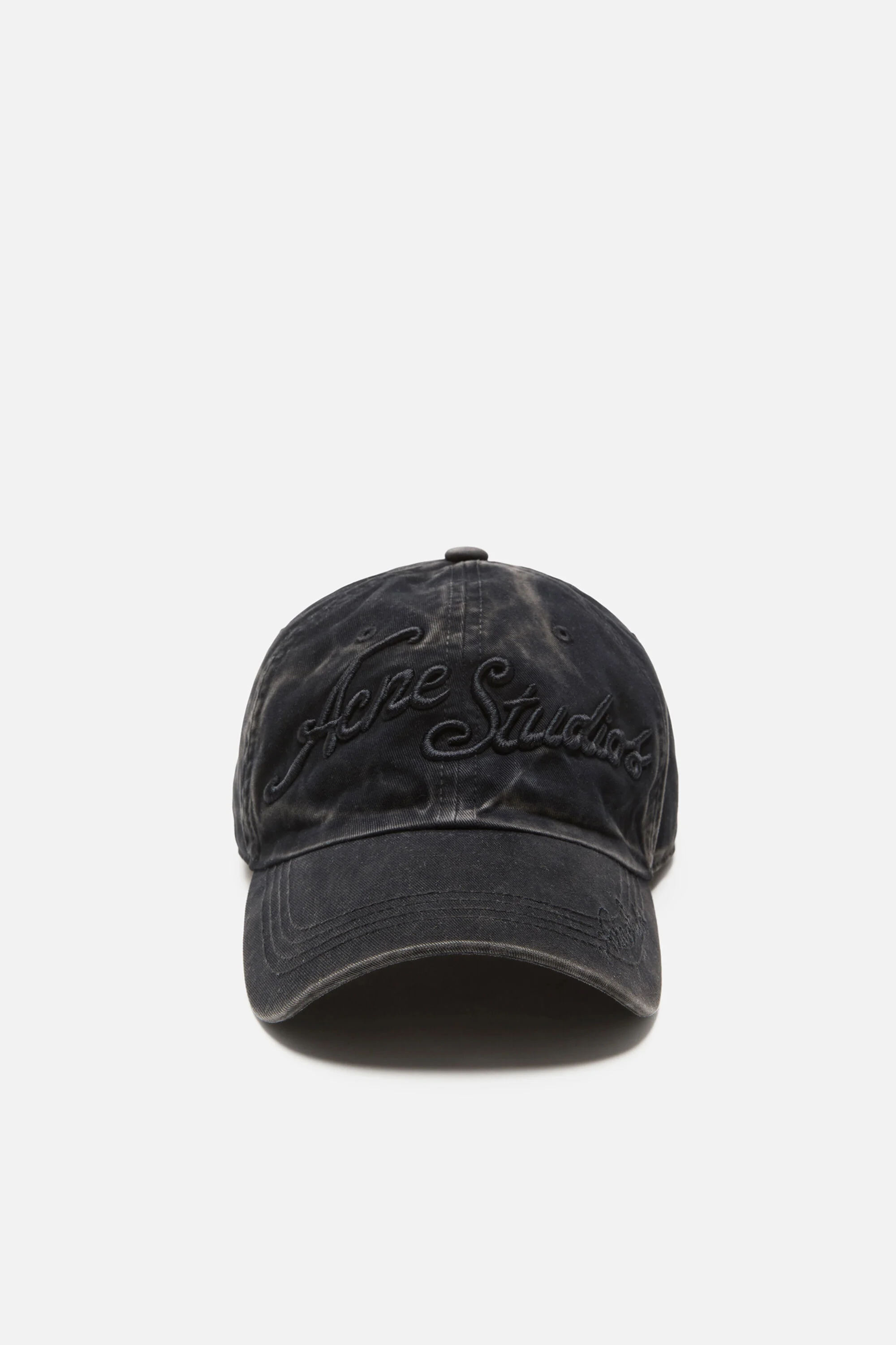 ACNE STUDIOS Logo Cap in Black