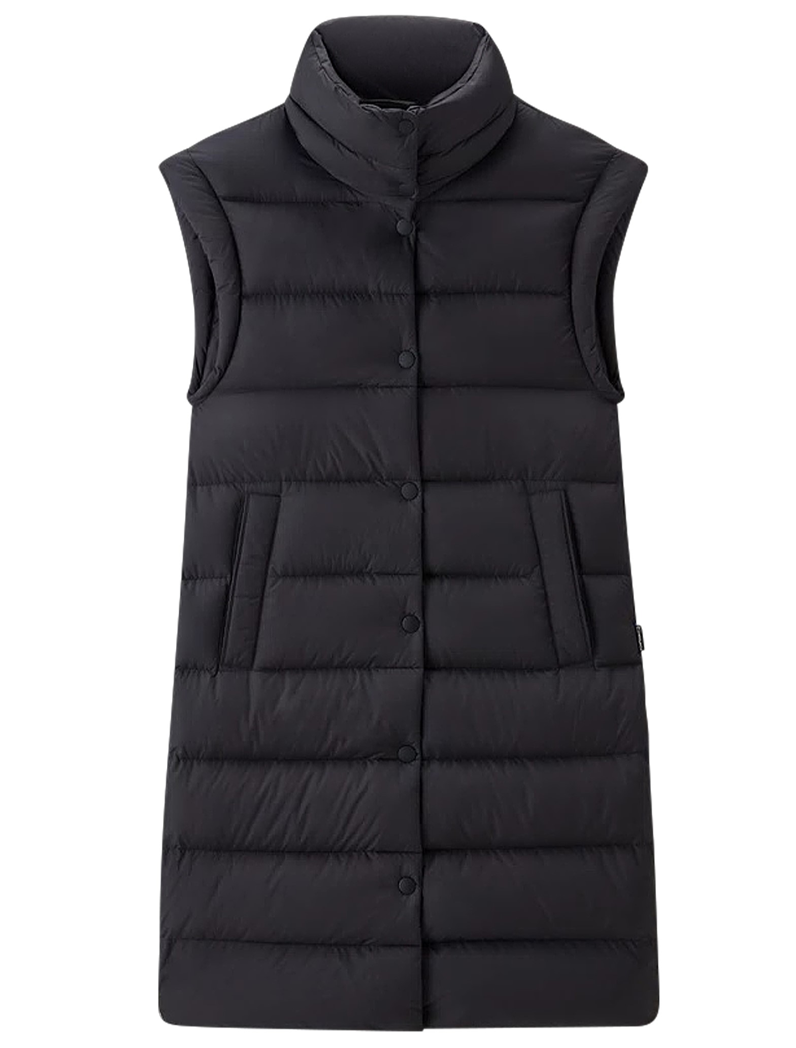 WOOLRICH Ellis Light Down Vest in Black M