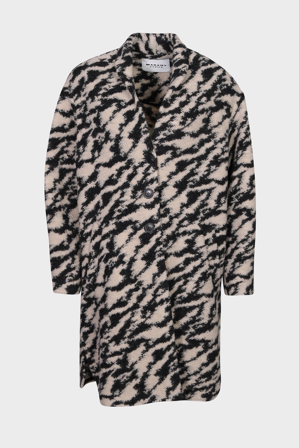 ISABEL MARANT ÉTOILE Felexia Coat Black/Beige