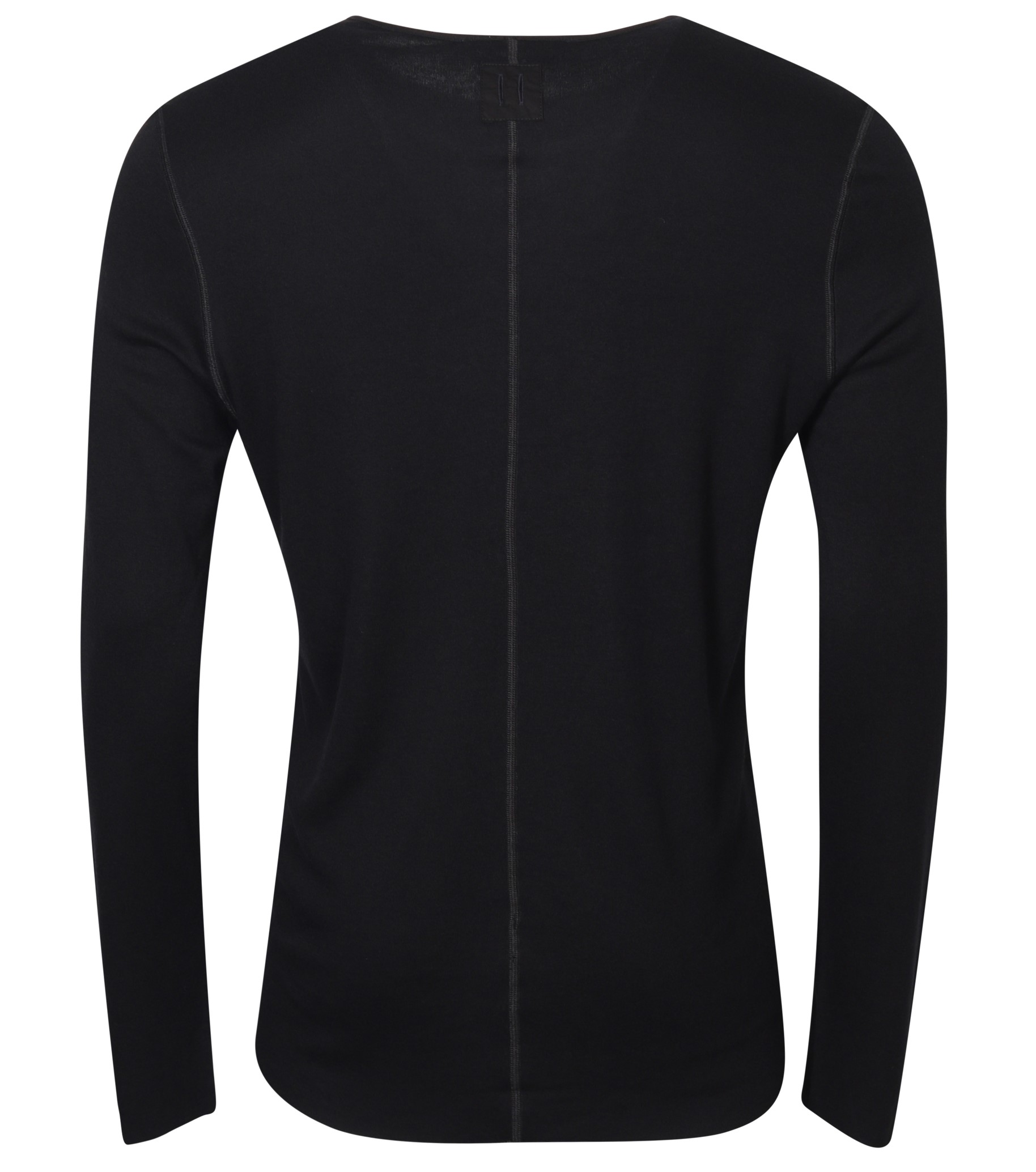 HANNES ROETHER Soft Longsleeve in Black