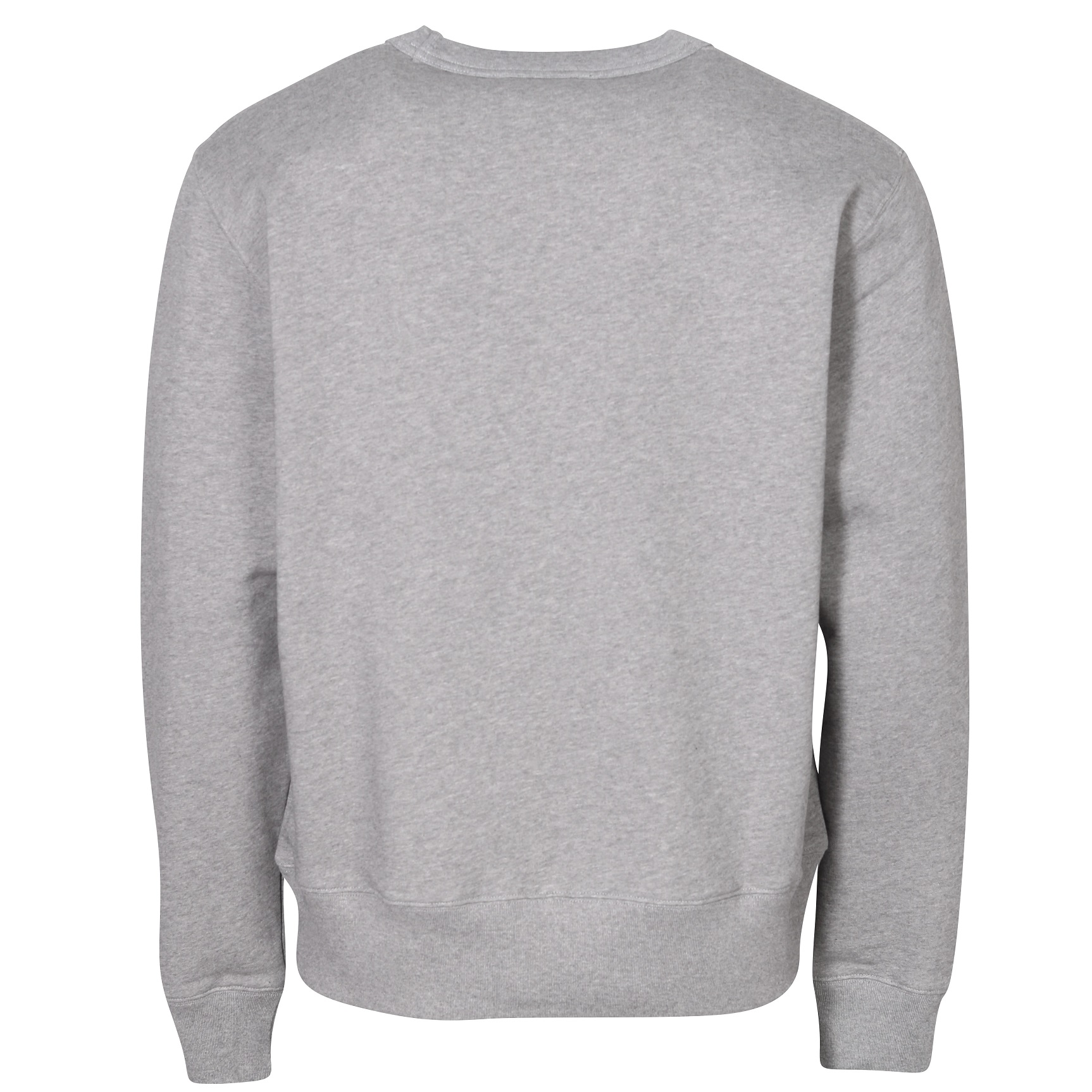 ACNE STUDIOS Unisex Regular Face Sweatshirt in Light Grey Melange S