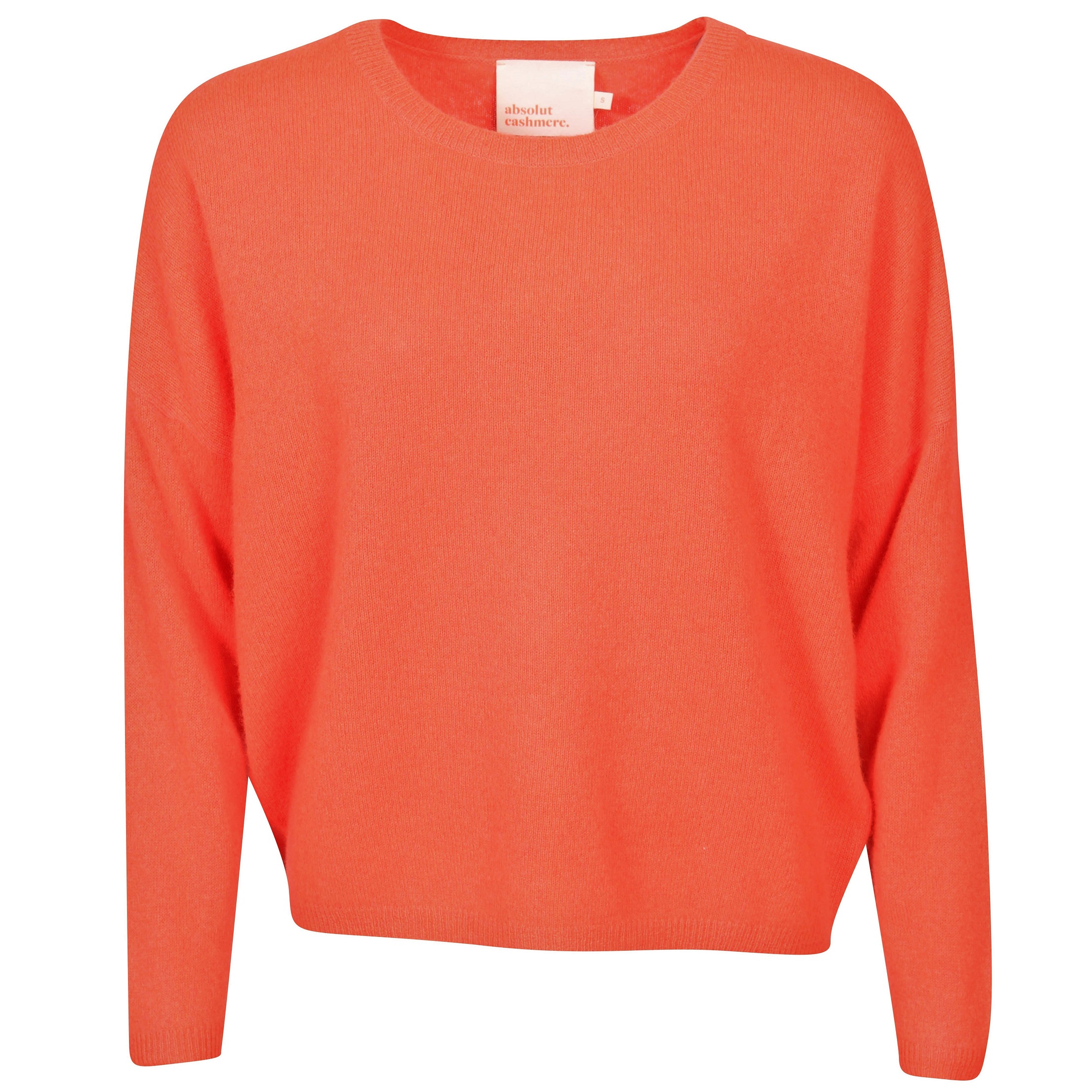 Absolut Cashmere Kaira Cashmere Pullover in Corail Fluo M