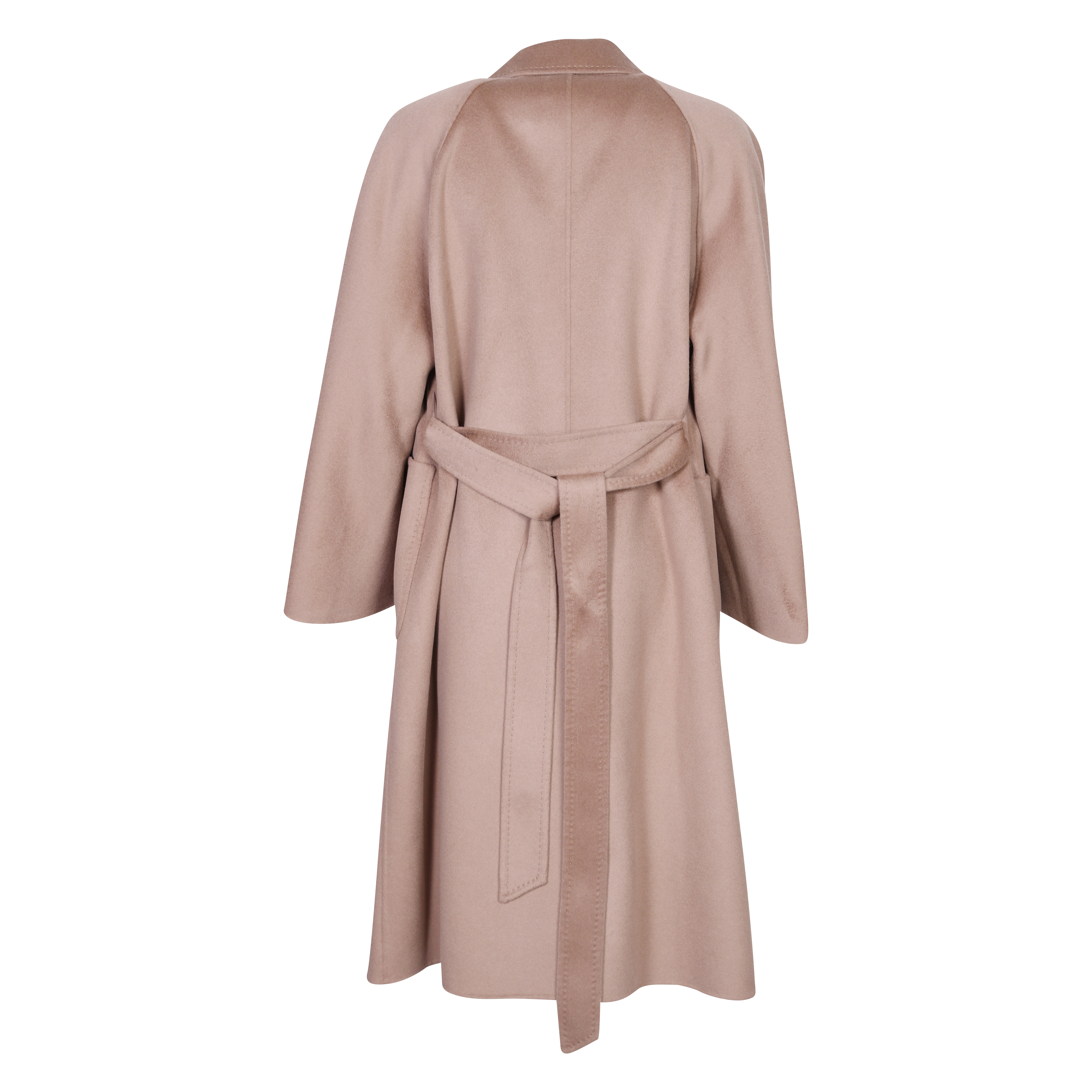 Flona Wool/Cashmere Coat in Taupe M/L
