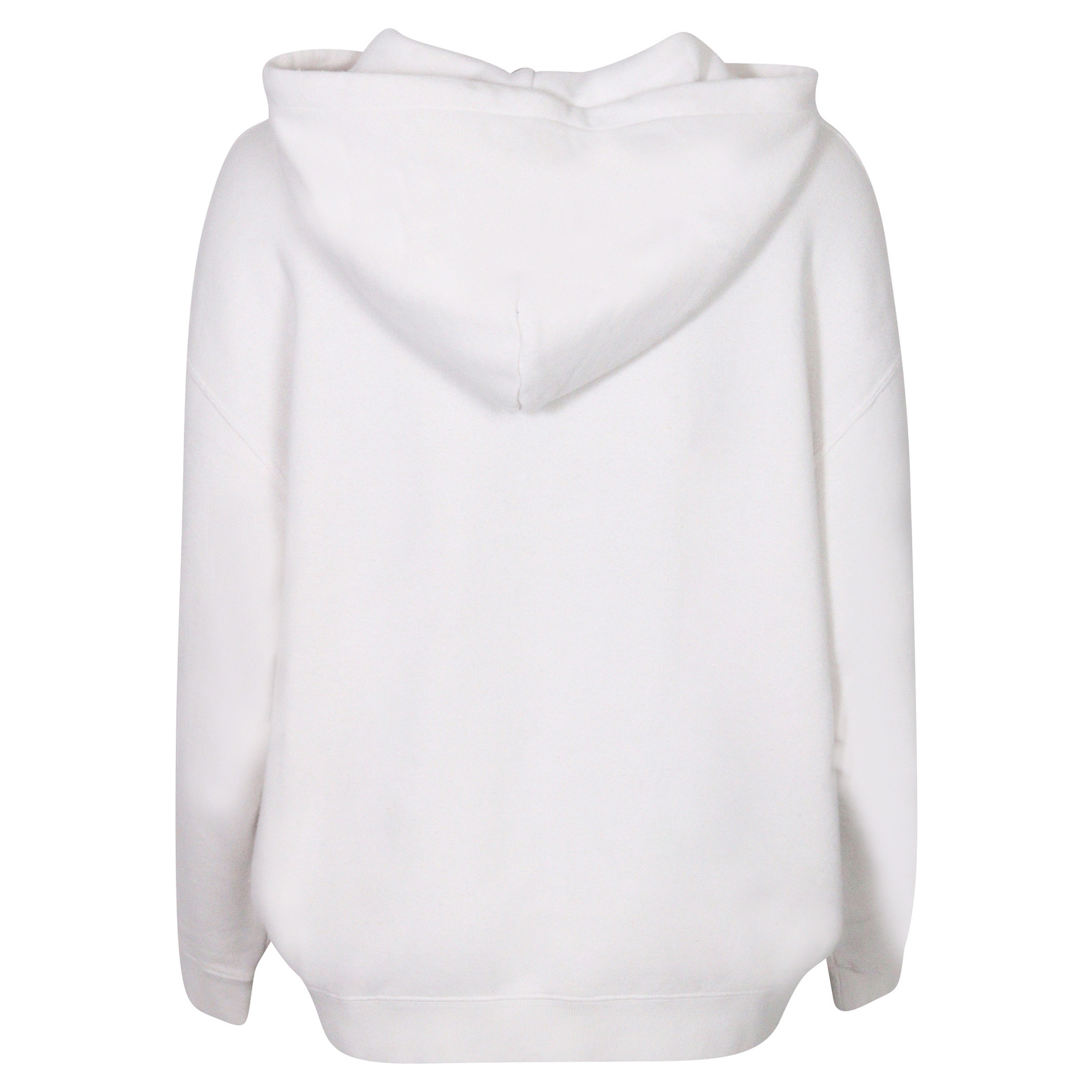 R13 Oversized Hoodie Dirty White Printed