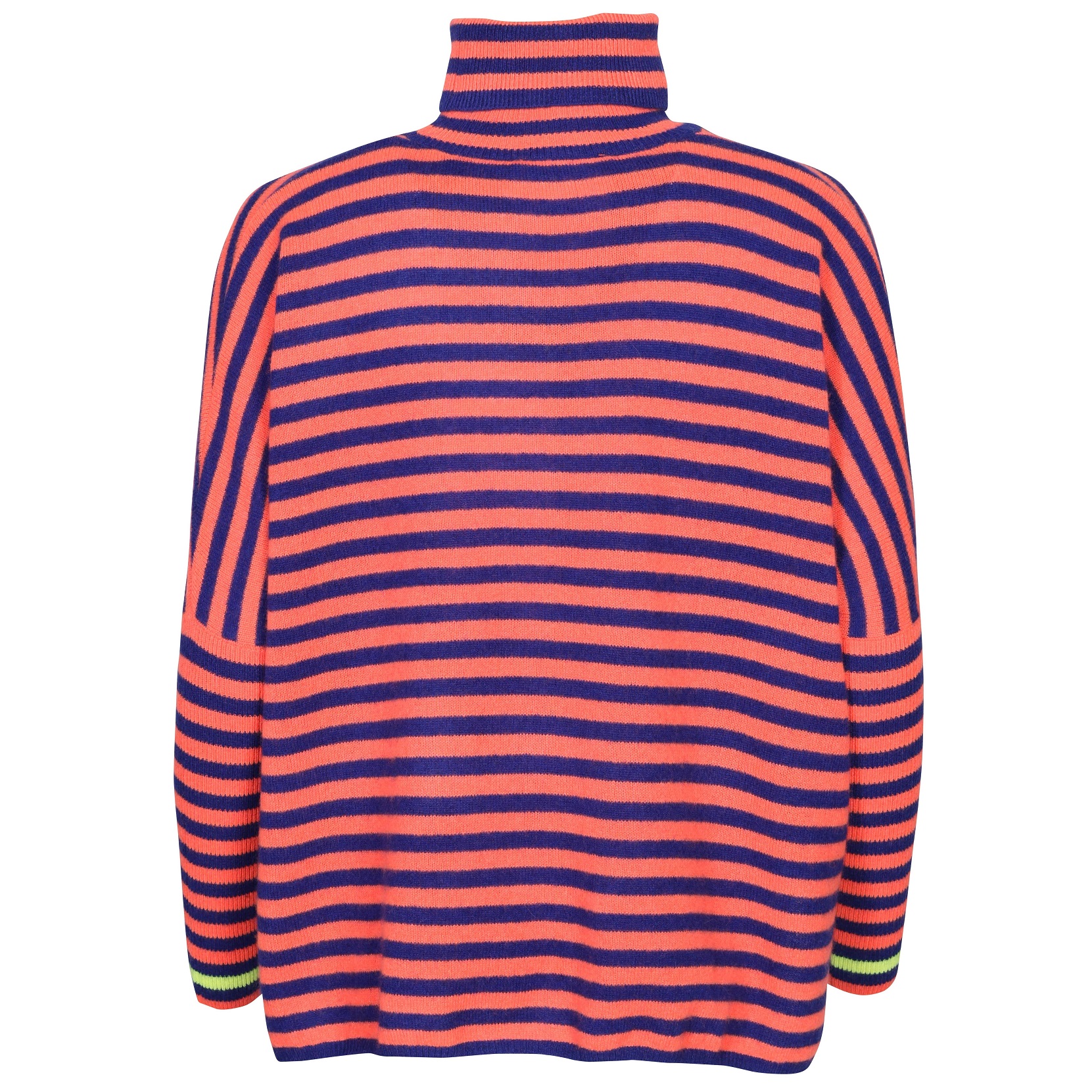 Absolut Cashmere Joanna Turtle Neck in Outrem/Corail Fluo
