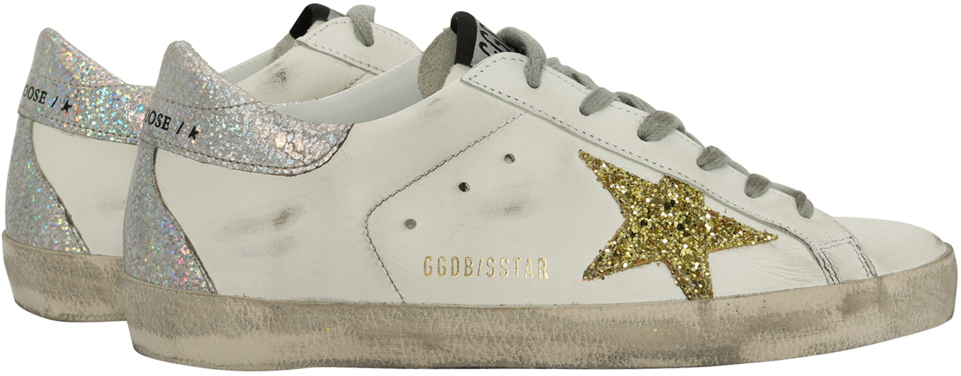 Golden Goose Sneaker Superstar White/Gold Star/Silver Back