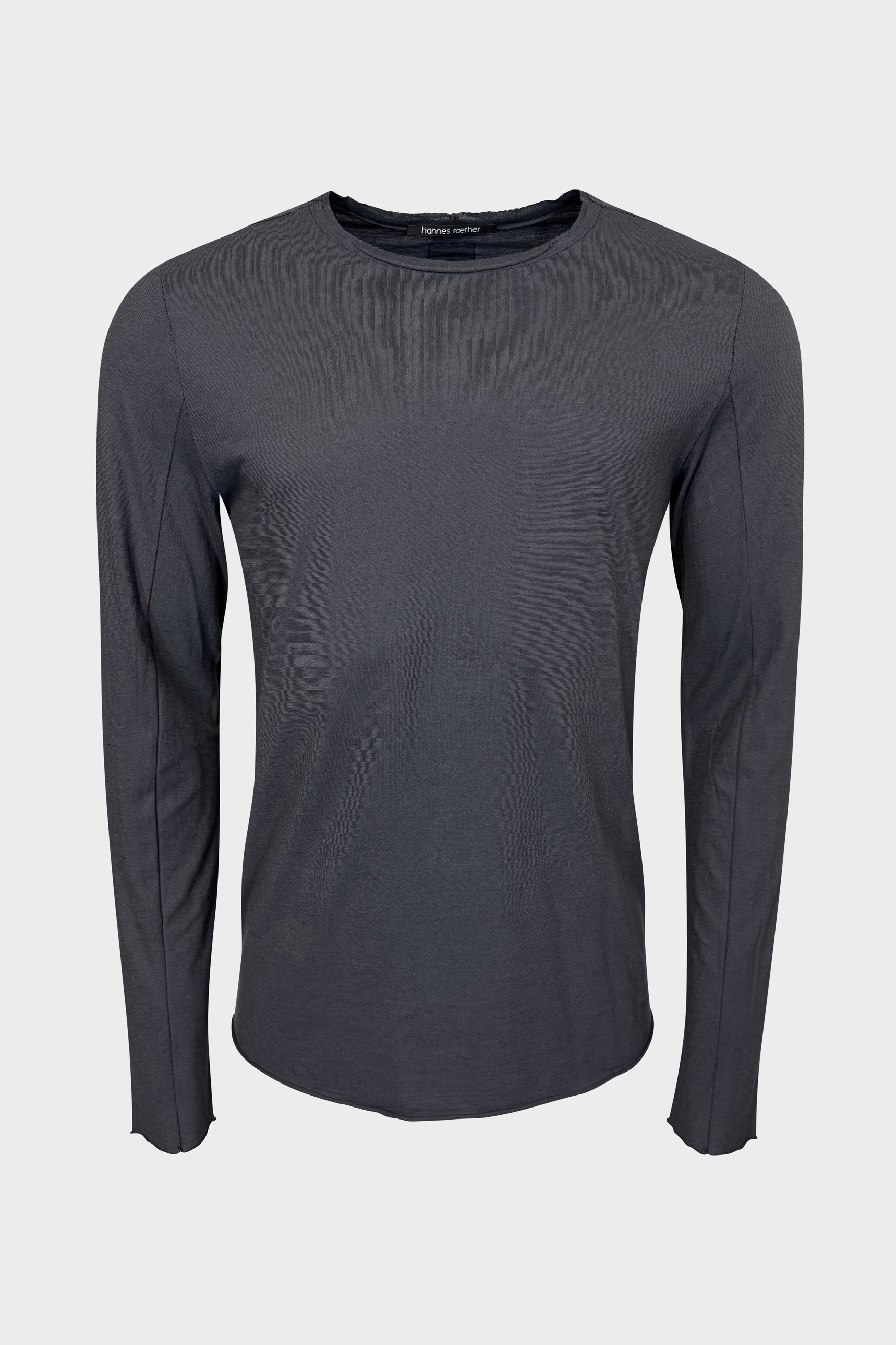 HANNES ROETHER Longsleeve in Dark Grey