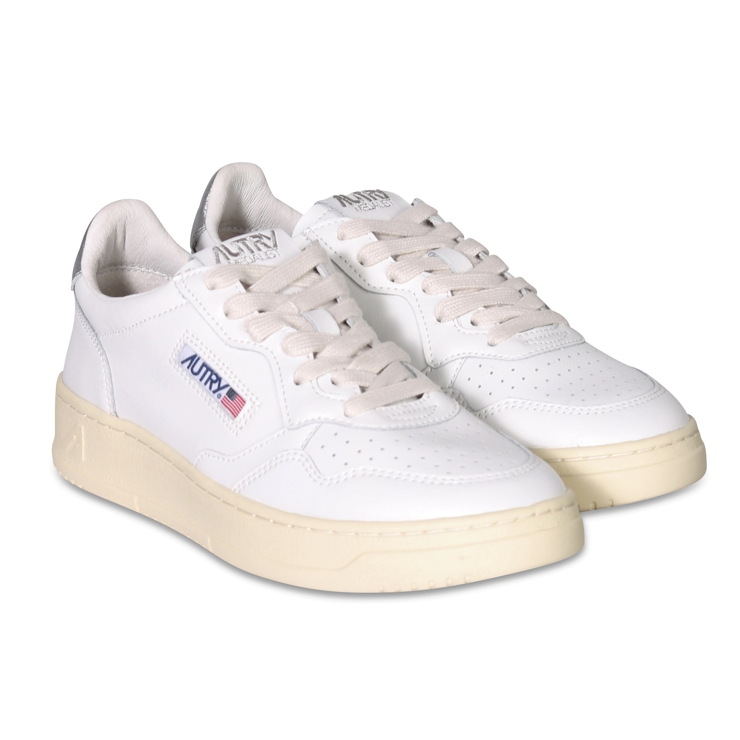 Autry Action Shoes Low Sneaker White/Silver