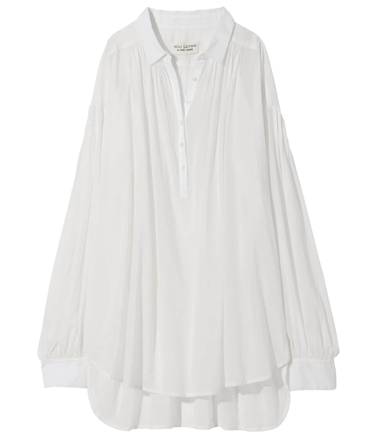 NILI LOTAN Miles Blouse in Ivory