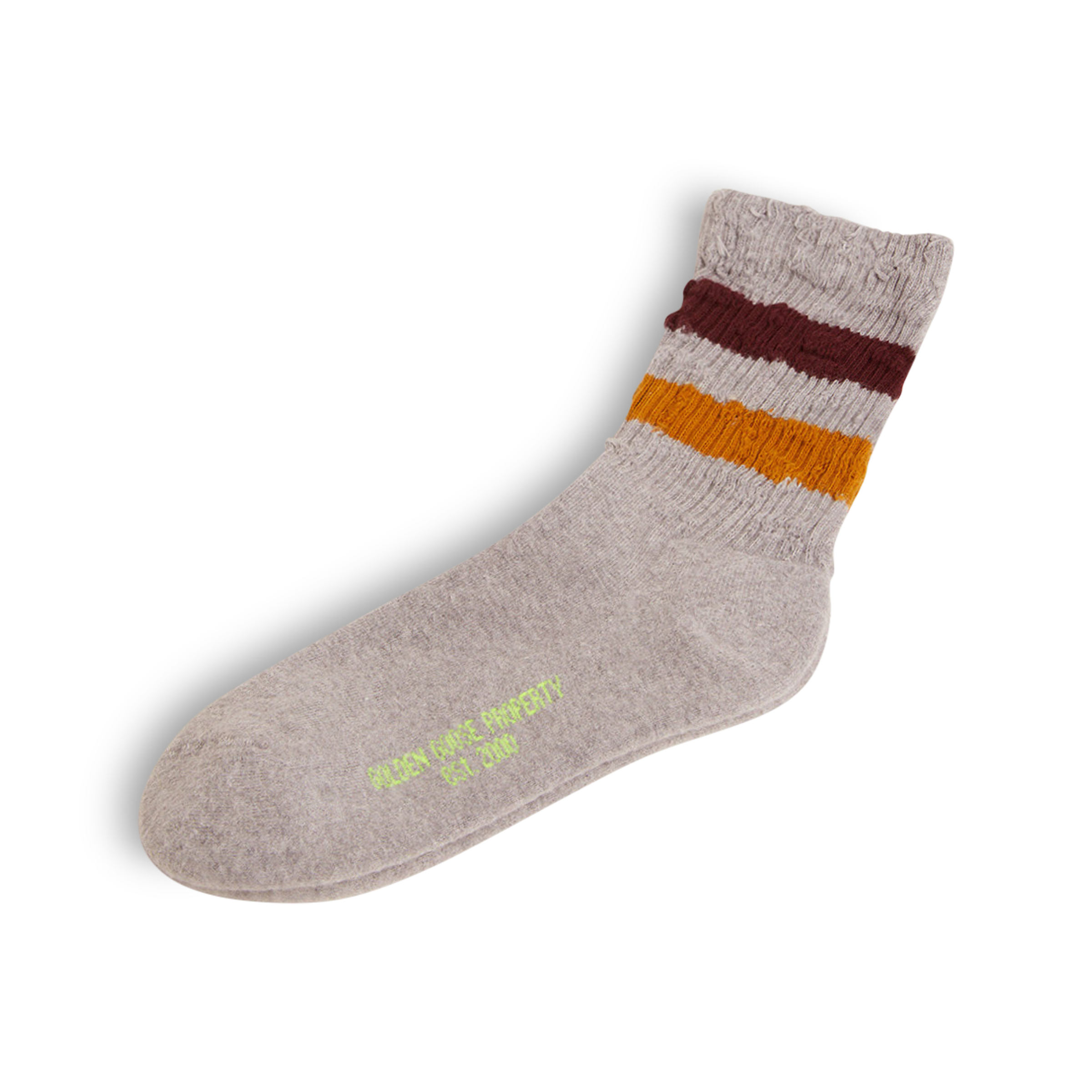 GOLDEN GOOSE Socks High Rib Striped S