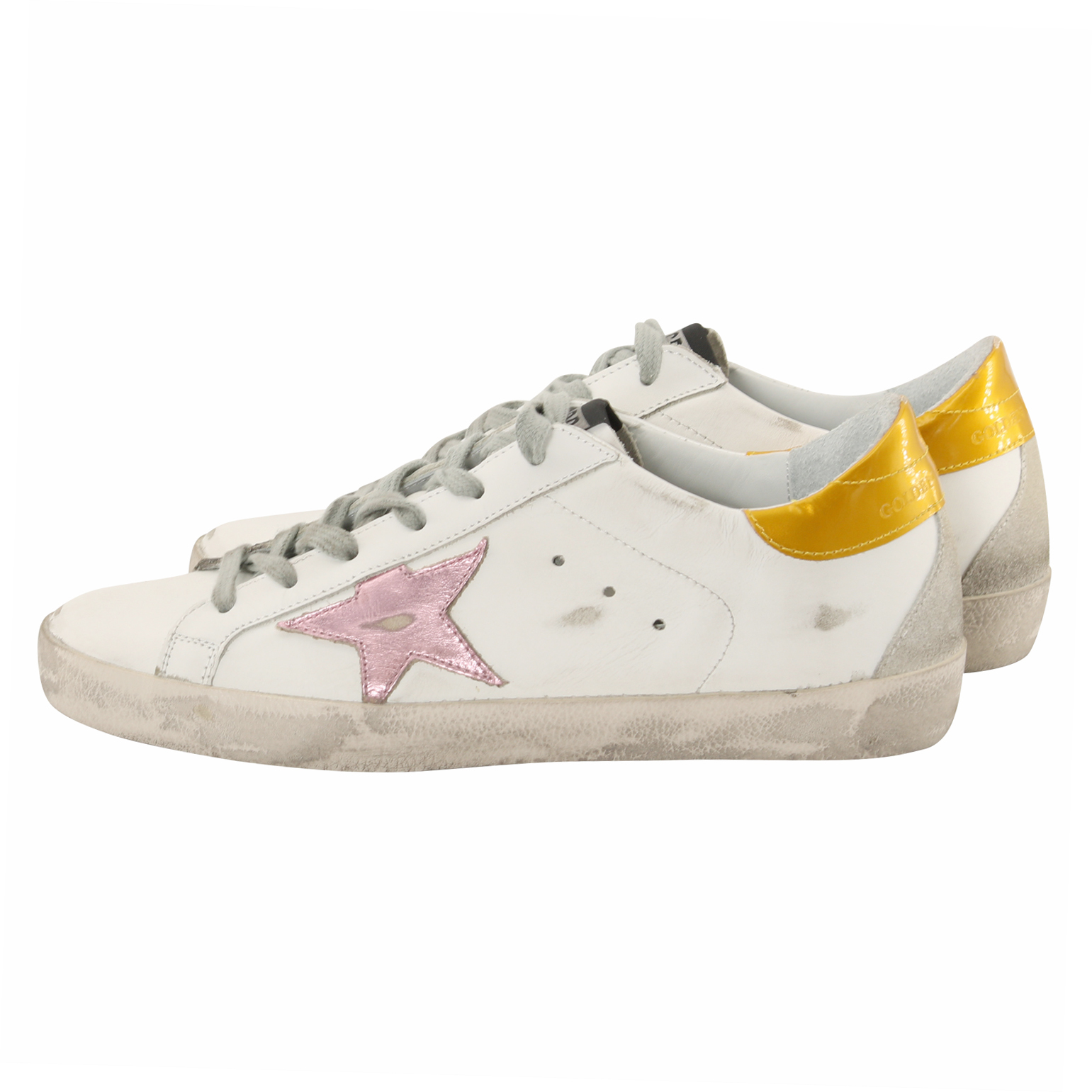 Golden Goose Sneaker Superstar White/Goldpink