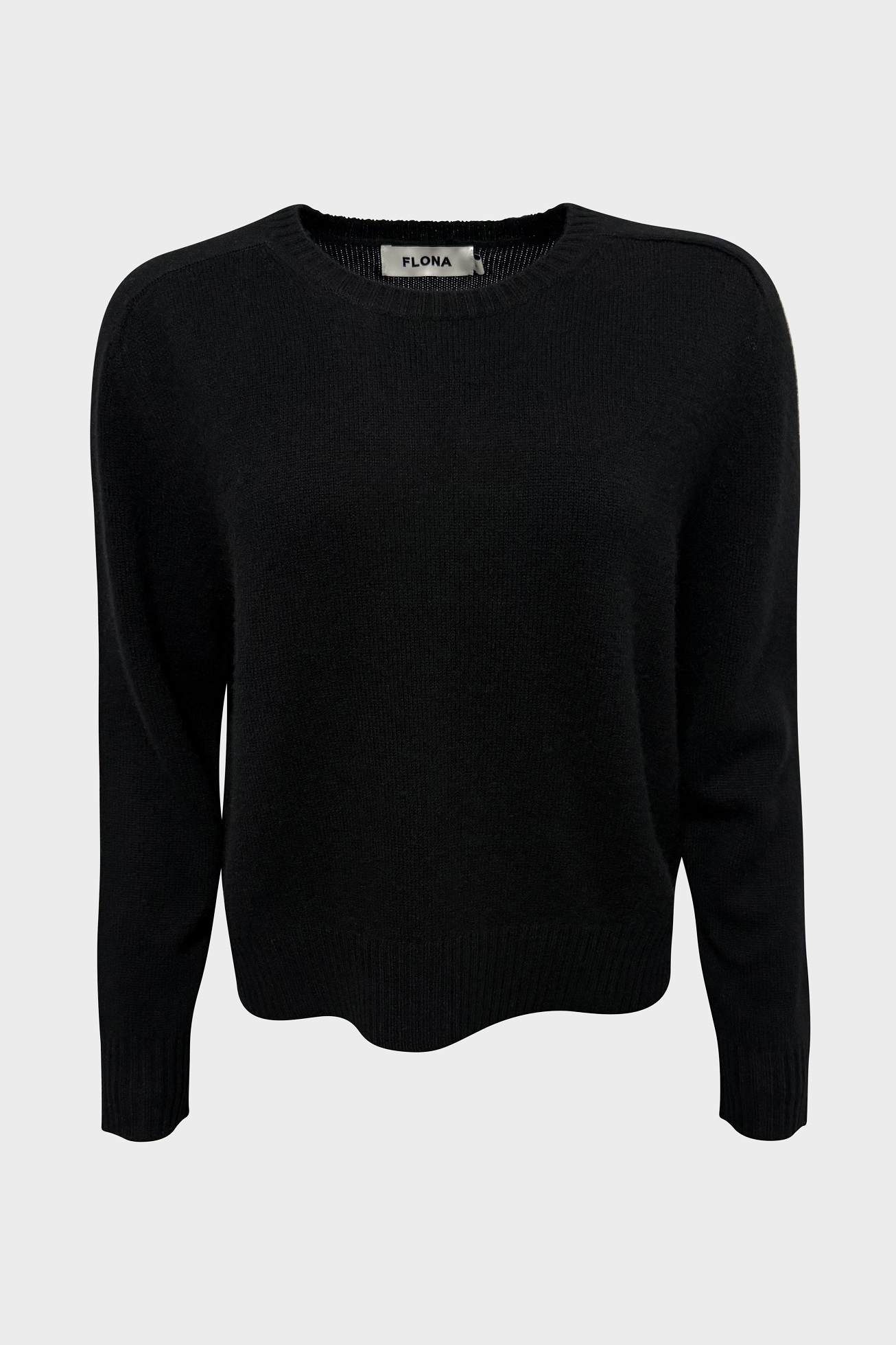 FLONA Cashmere Sweater in Black