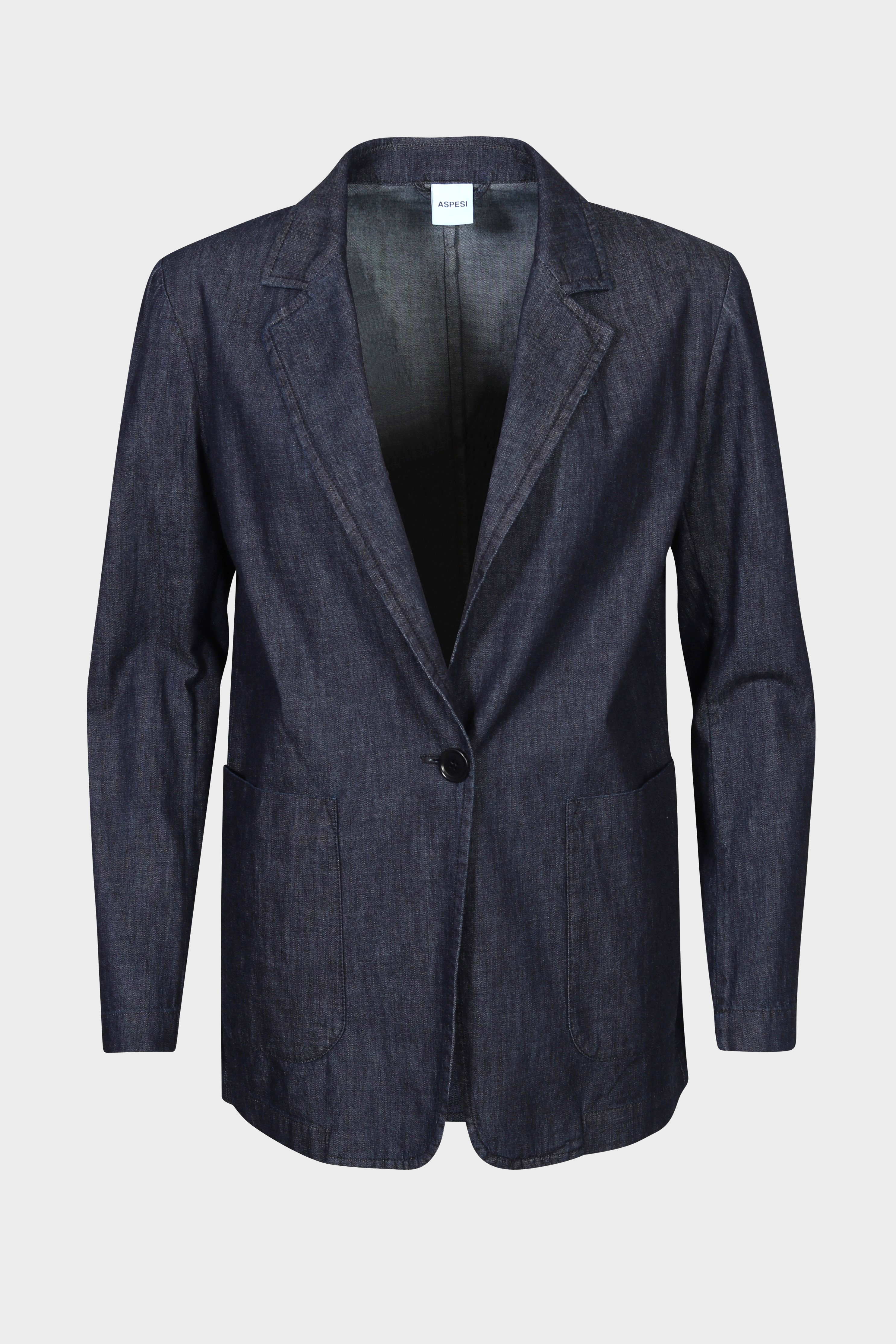 ASPESI Blazer in Dark Denim