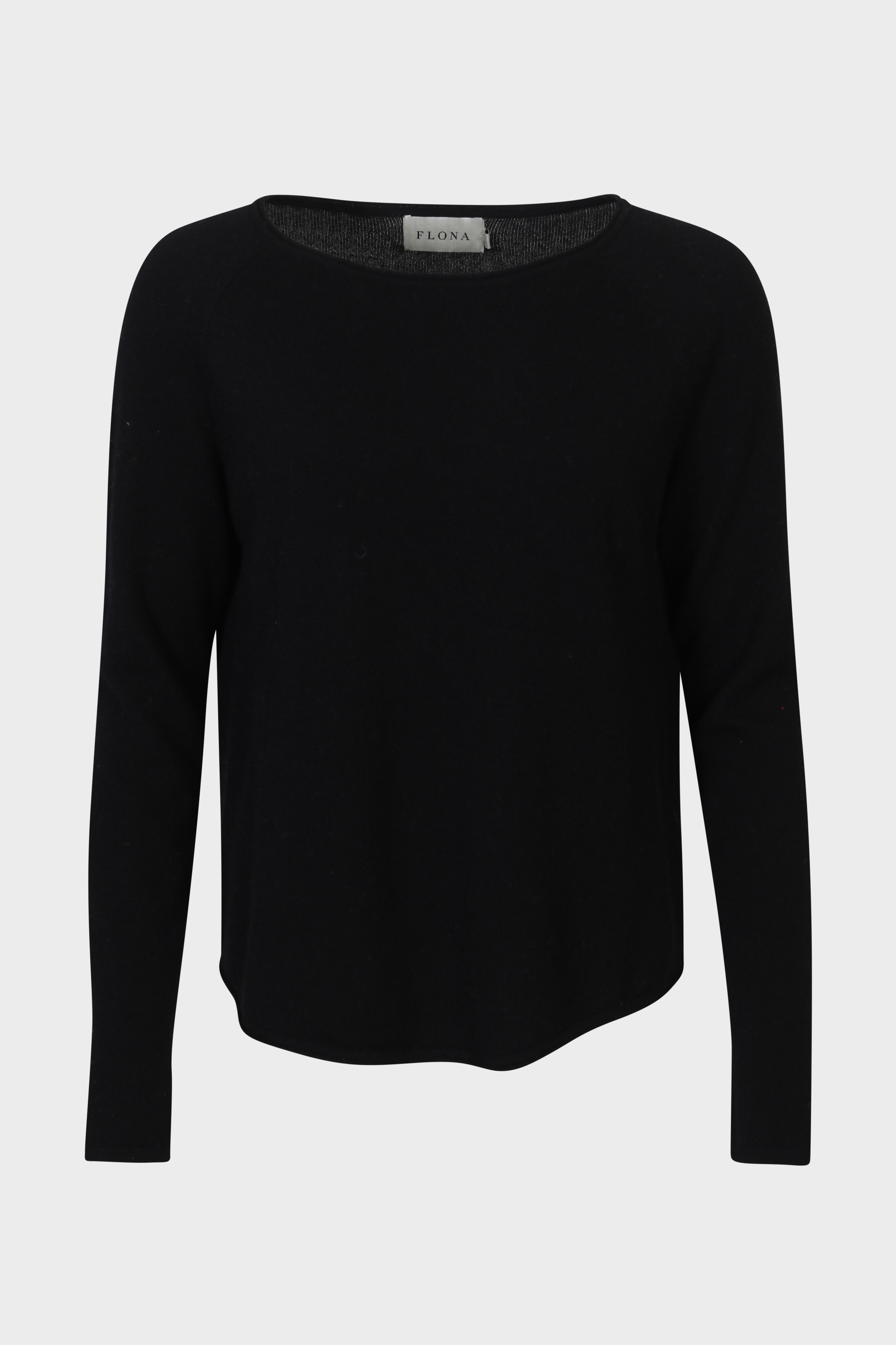 FLONA Cashmere Sweater in Black XL