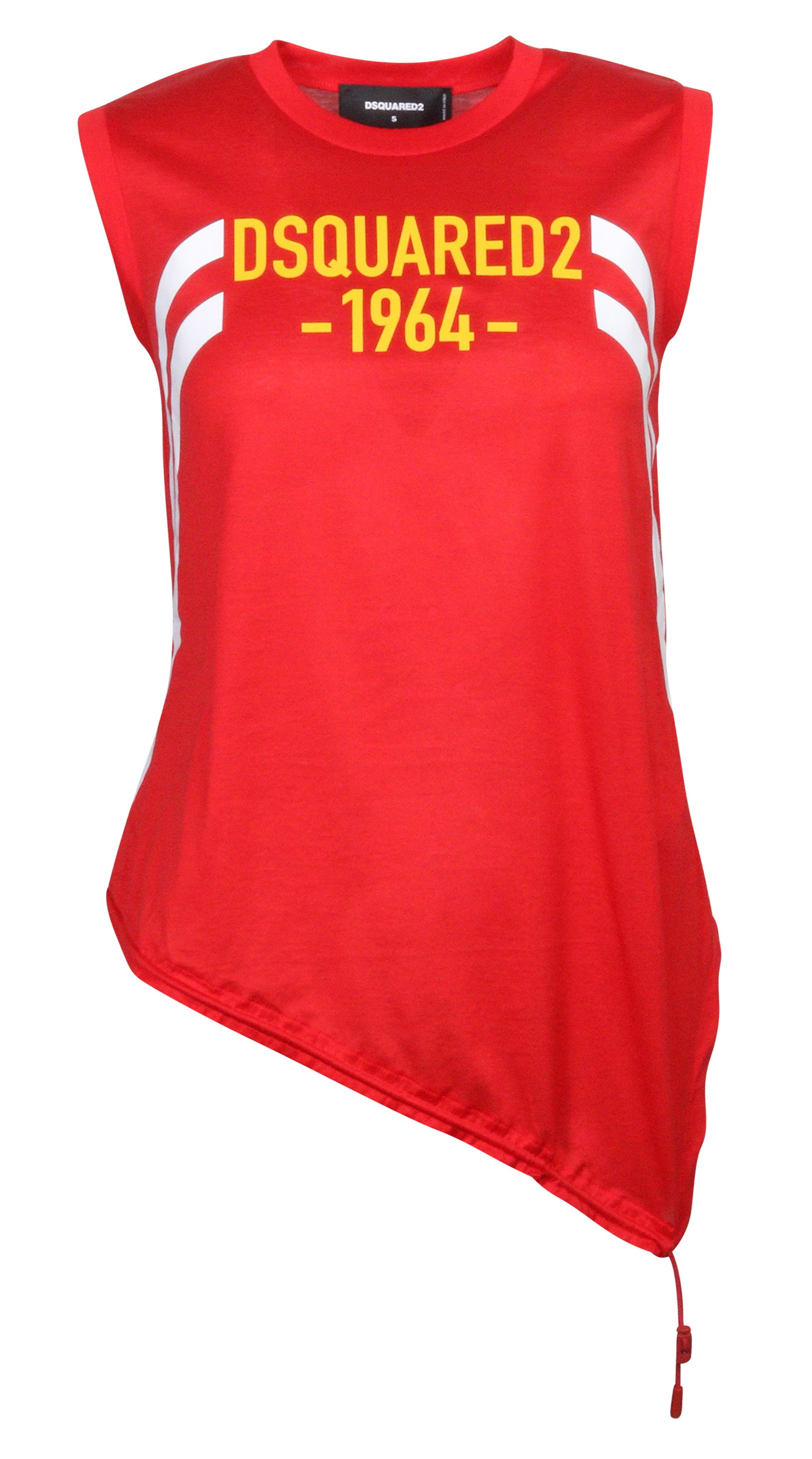 Dsquared Top Red Printed Dsquared Top Red Printed