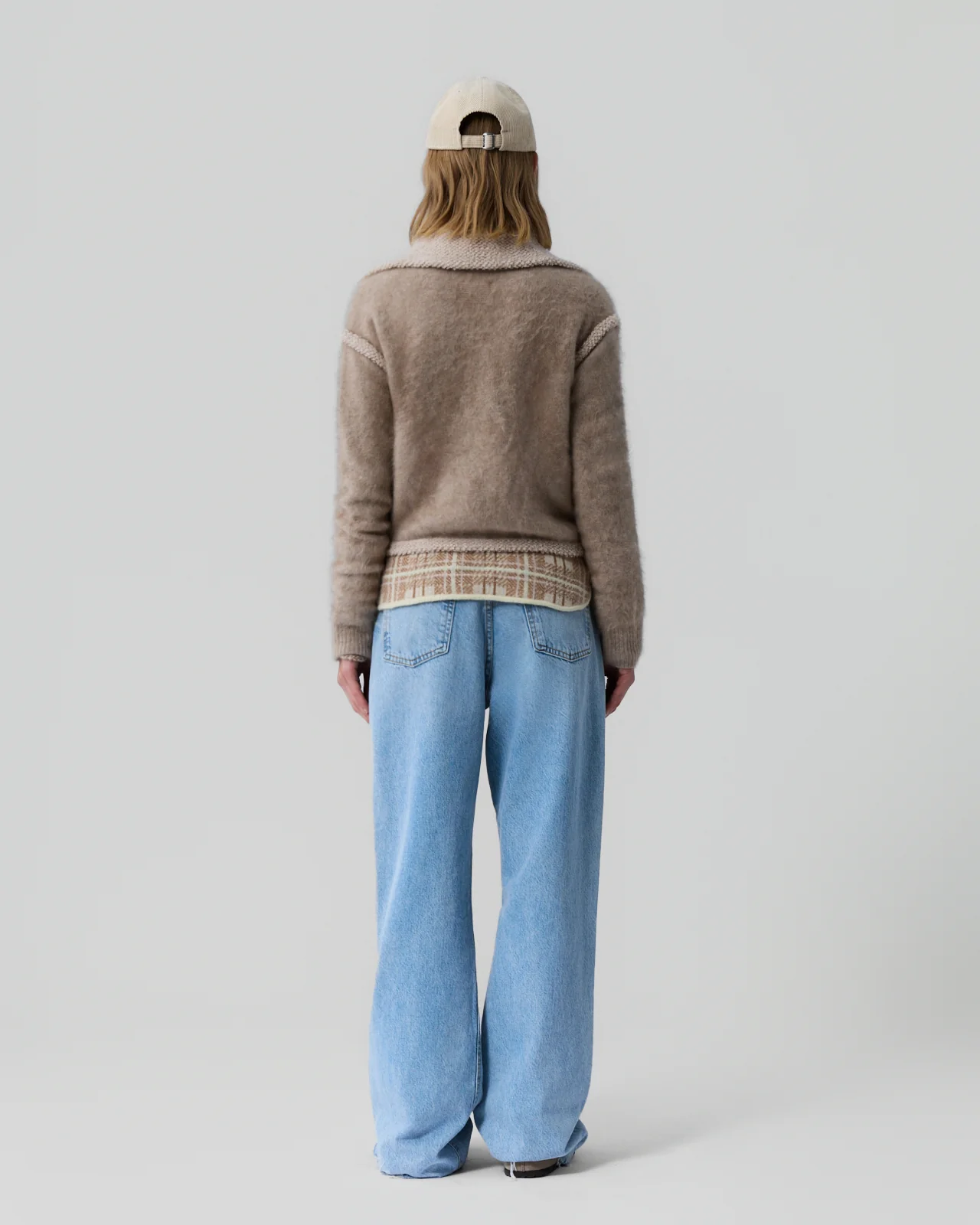 GUEST IN RESIDENCE Grizzly Frankie Jacket in Taupe/Oatmeal