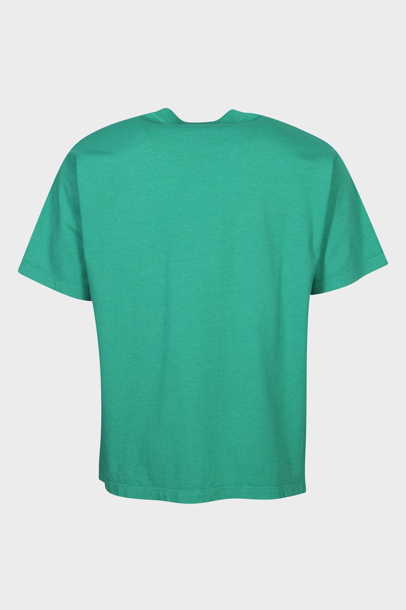 STONE ISLAND Loose Fit Logo T-Shirt in Green