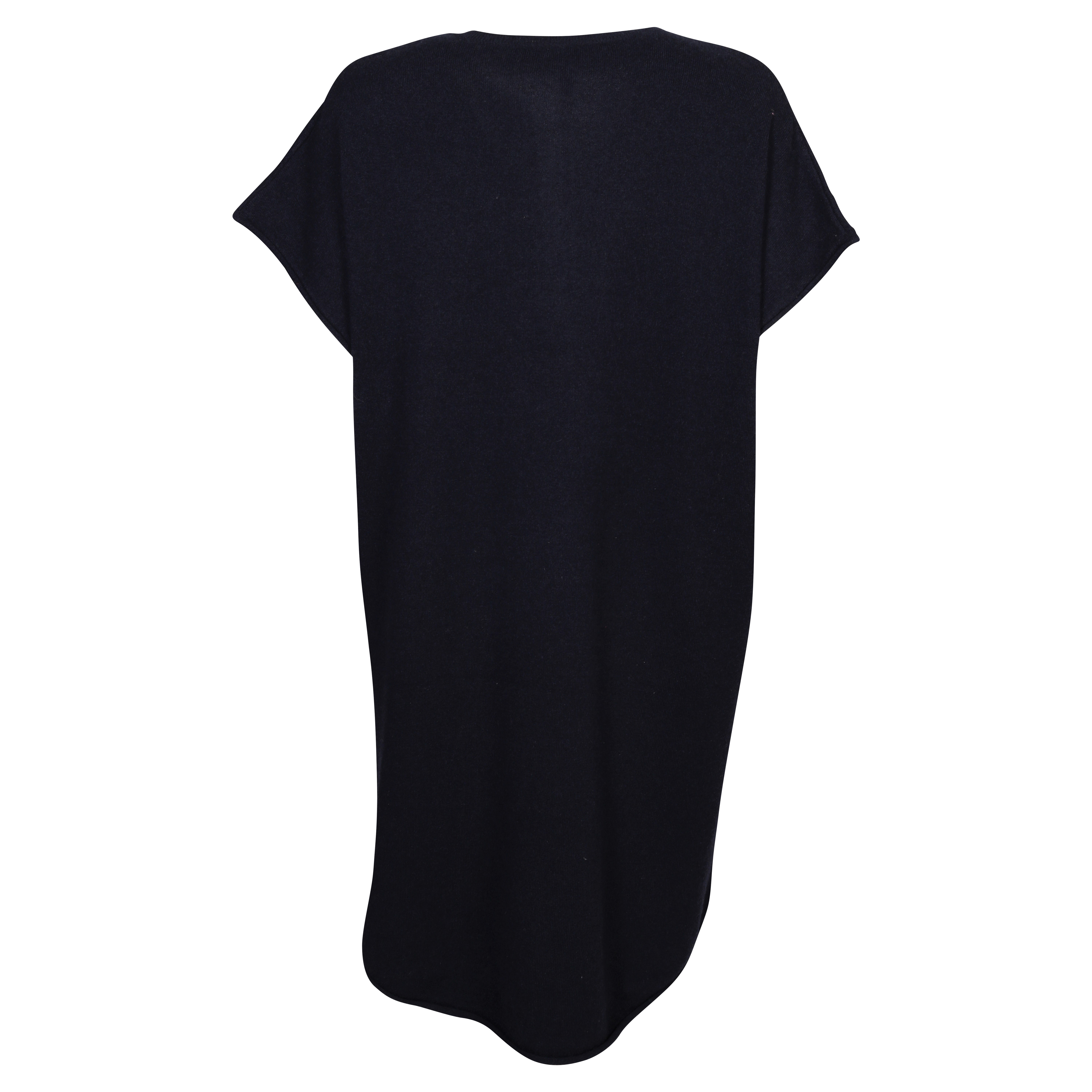 Extreme Cashmere Dress Djelaba in Navy