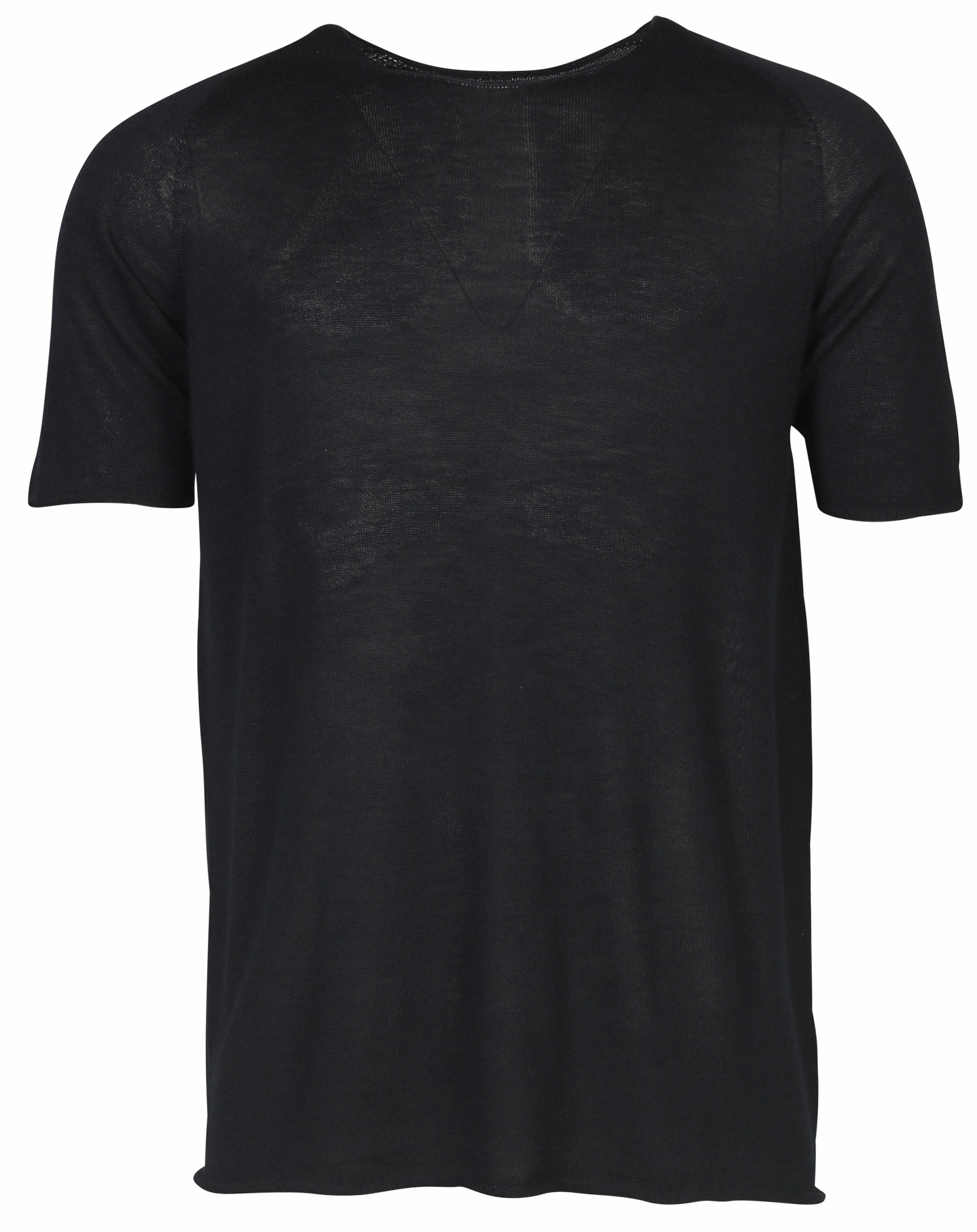 Hannes Roether Cashmere T-Shirt Navy