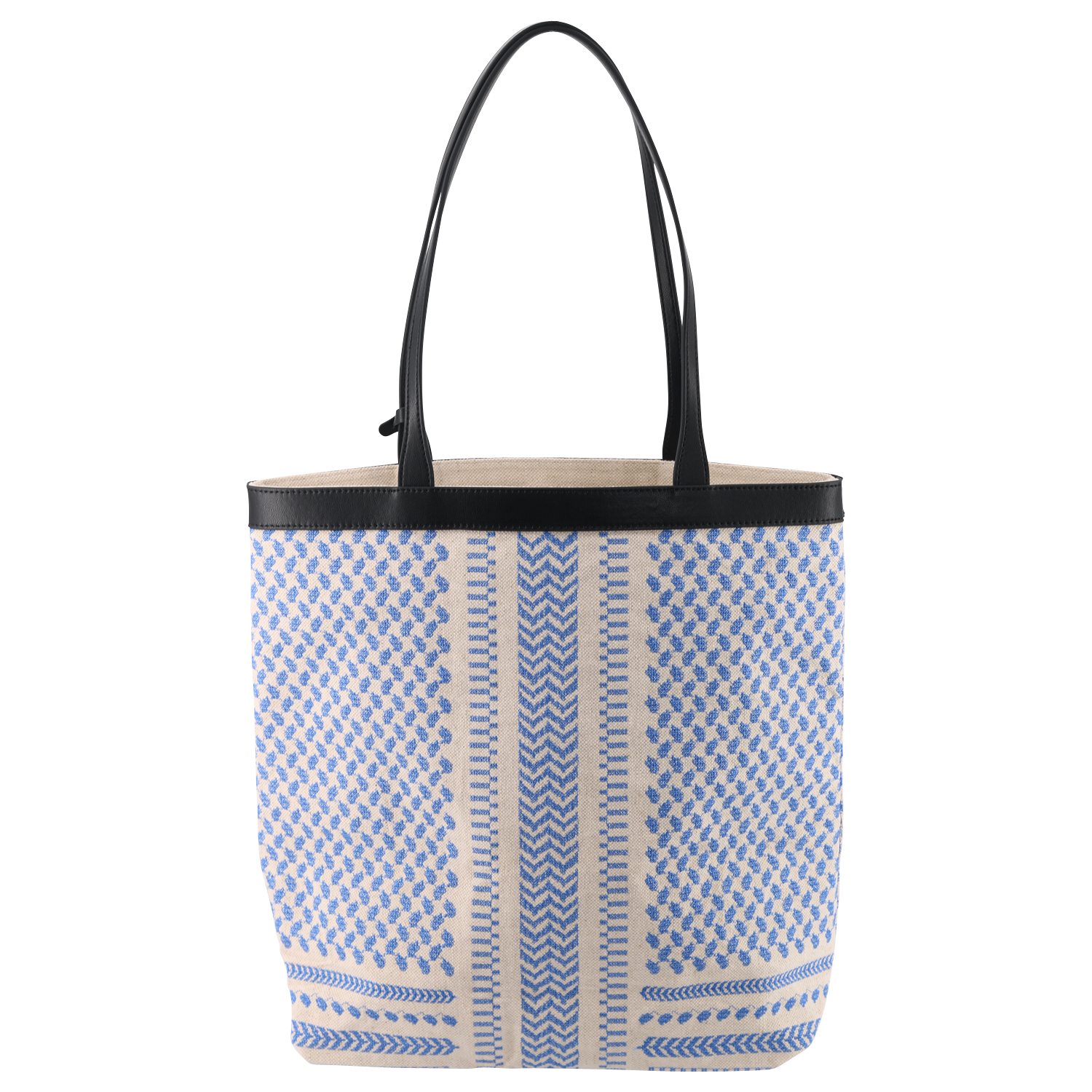 Lala Berlin Tote Carmela X-Stitch Blue