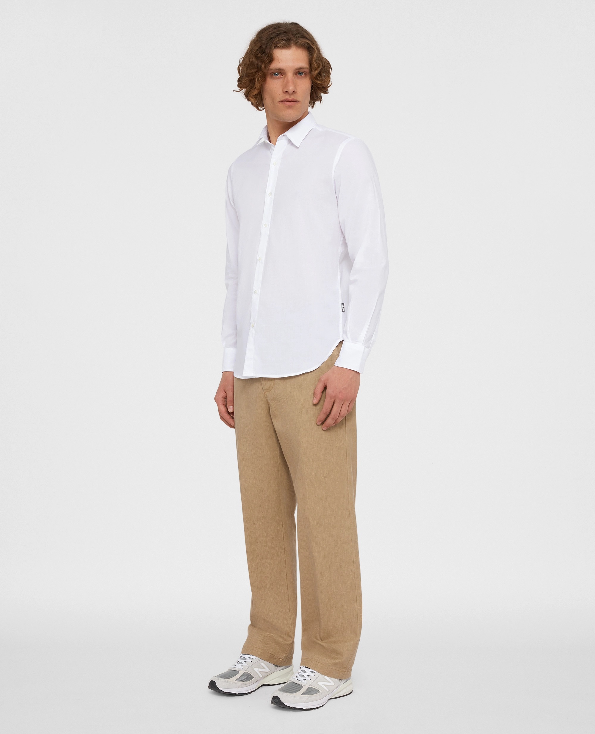 ASPESI Classic Regular Shirt in White 2XL