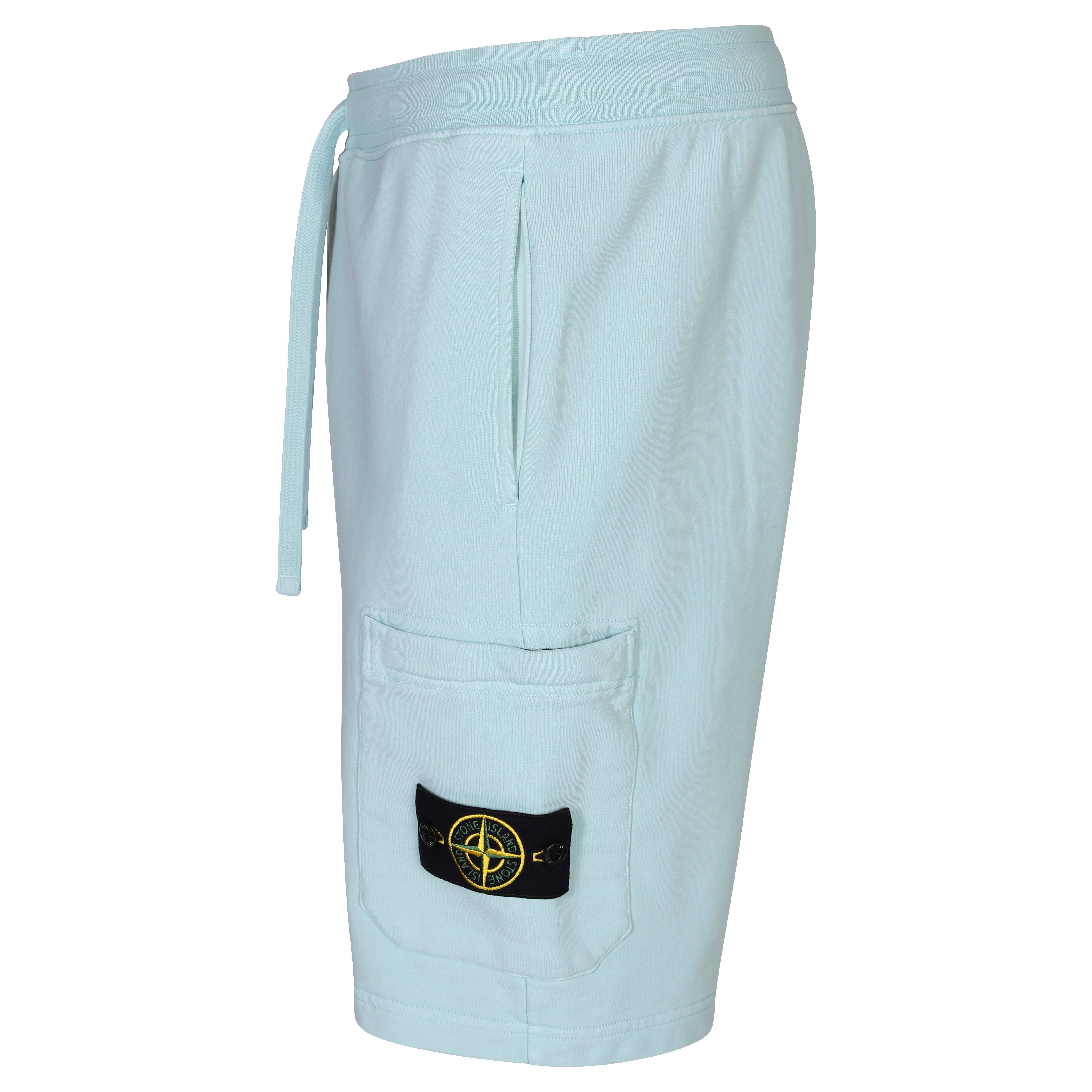 Stone Island Sweat Shorts in Light Blue S