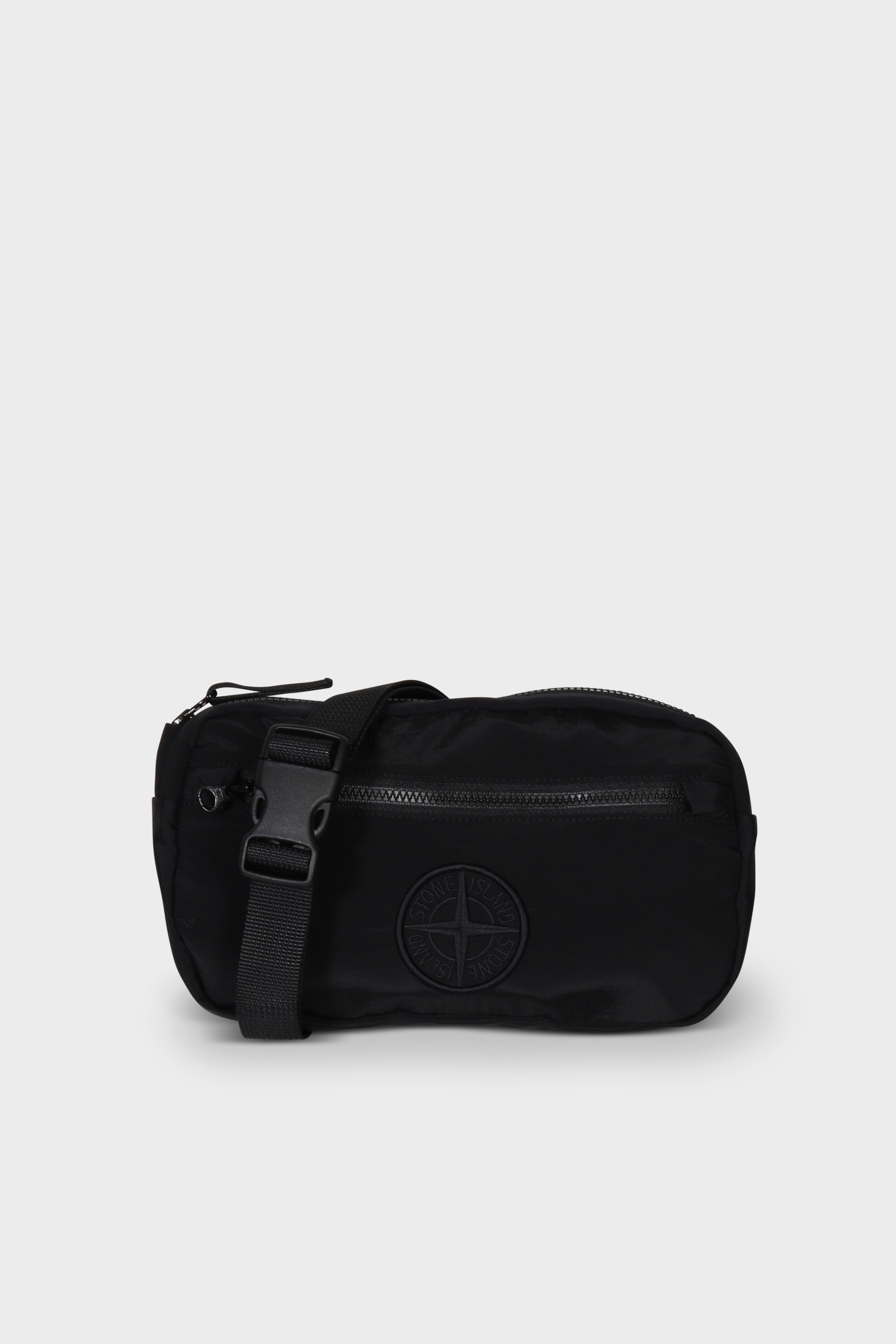 STONE ISLAND Nylon Hip Bag in Black