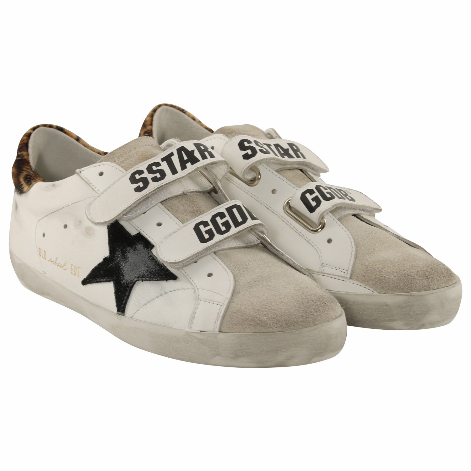 Golden Goose Sneaker Old School White/Leo 36