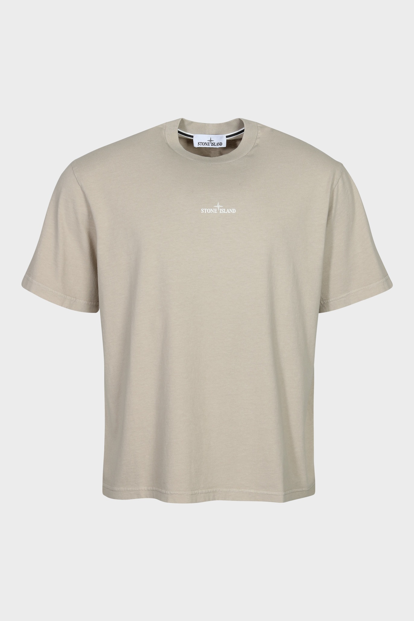 STONE ISLAND Printed T-Shirt in Beige