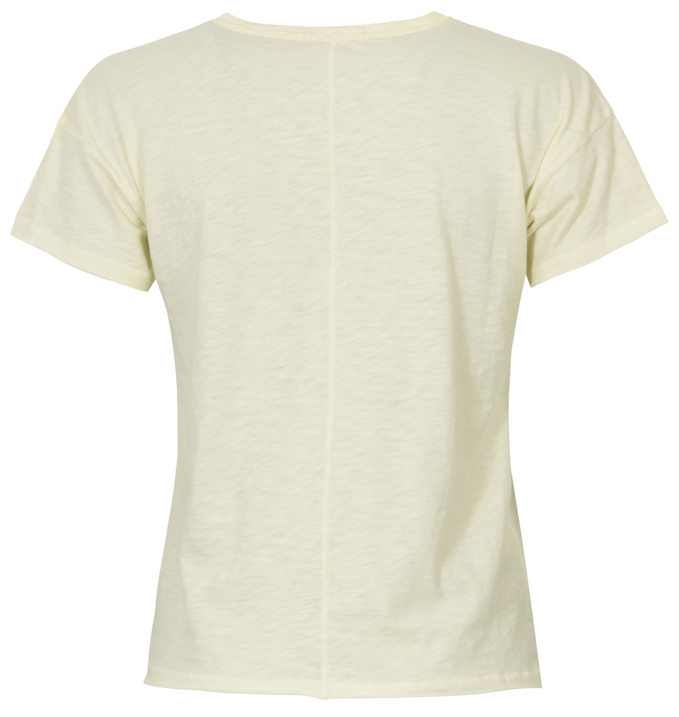 Rag & Bone T-Shirt Rundhals gelb