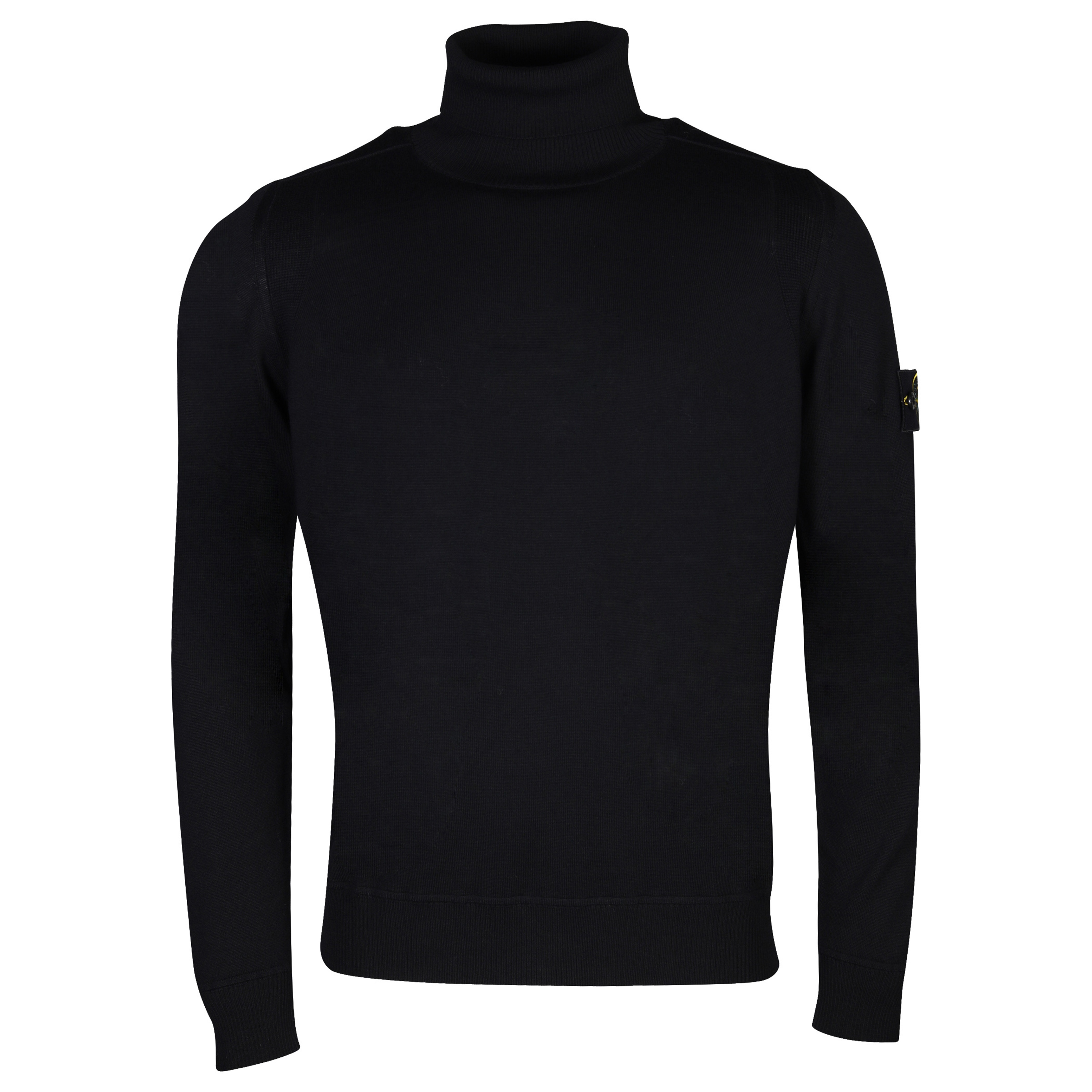 Stone Island Turtle Neck Knit Sweater Black