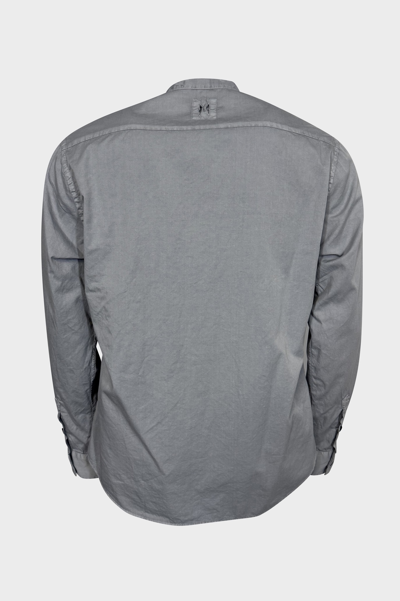 HANNES ROETHER Cotton Shirt in Grey
