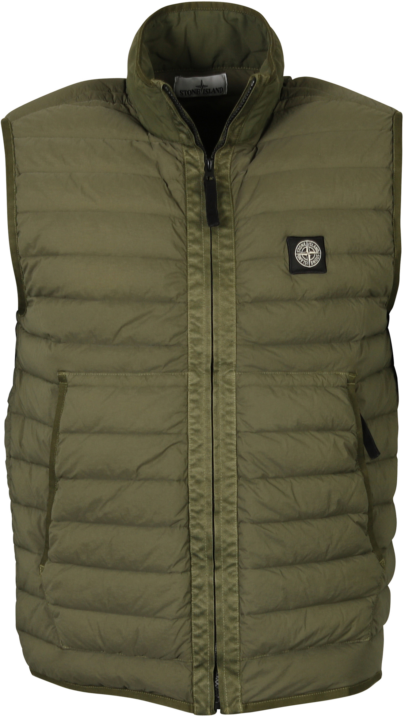 Stone Island Down Vest Olive