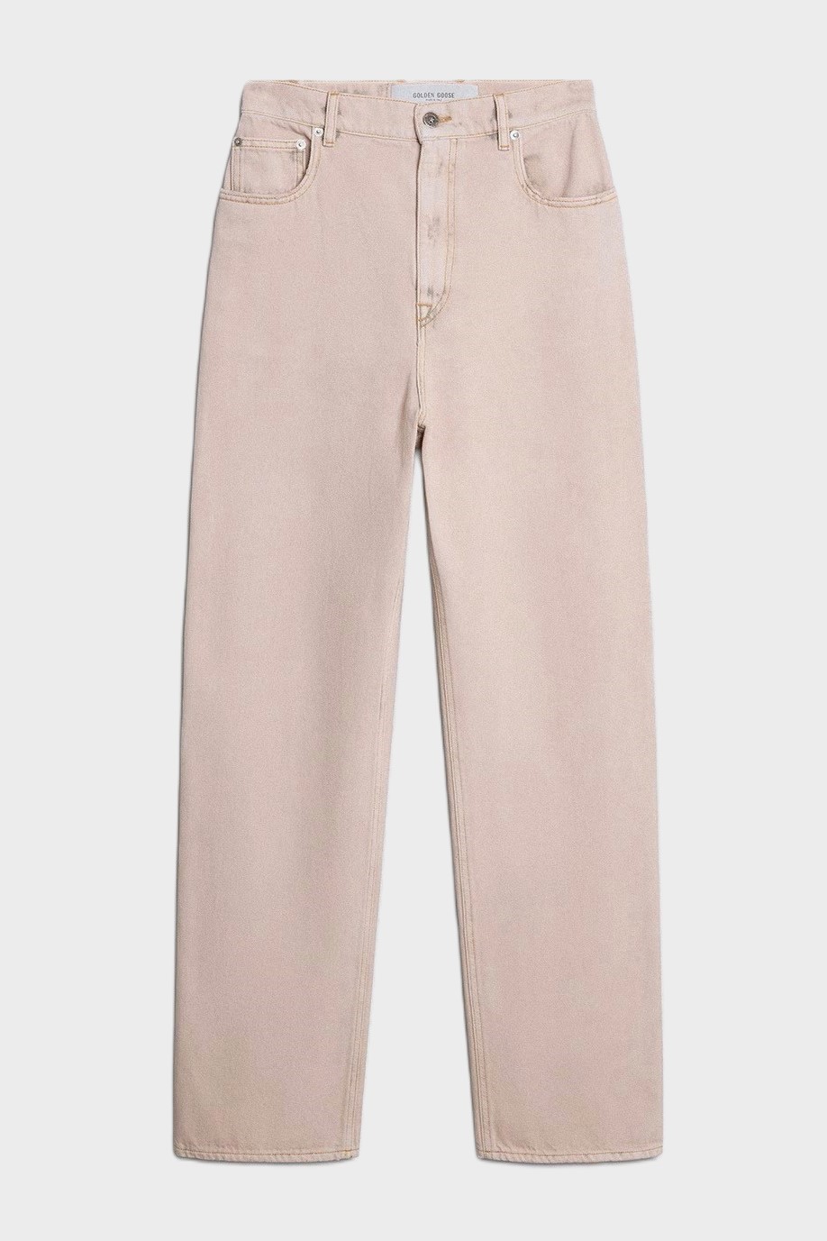 GOLDEN GOOSE Kim Jeans in Marble Dyed Old Pink GOLDEN GOOSE Kim Jeans in Marble Dyed Old Pink