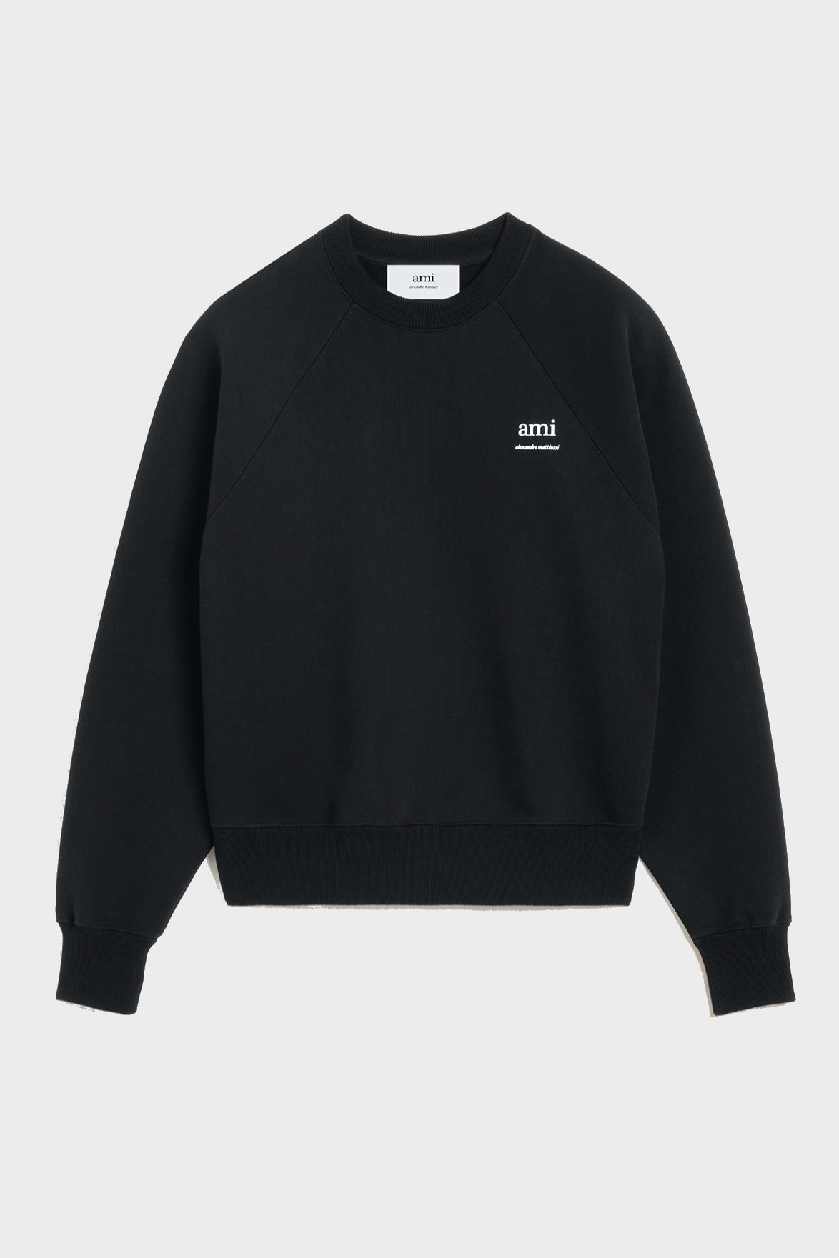 AMI PARIS Alexandre Mattiussi Sweatshirt in Black