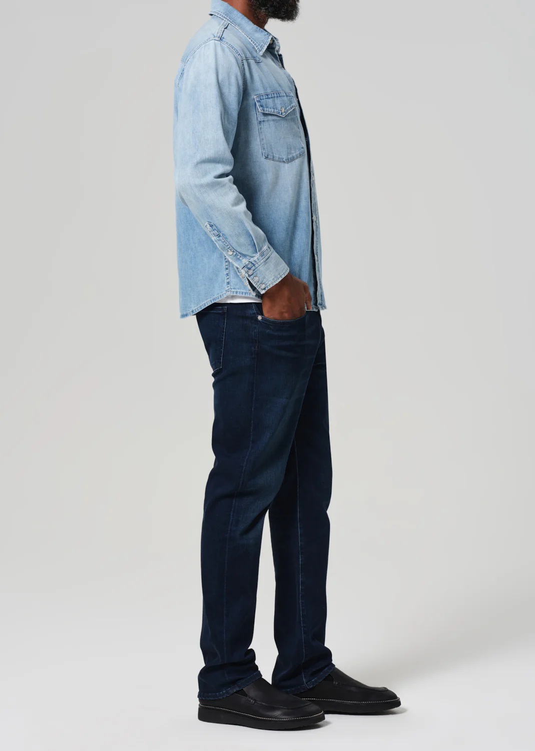 CITIZENS OF HUMANITY Jeans Elijah in Blue Wing