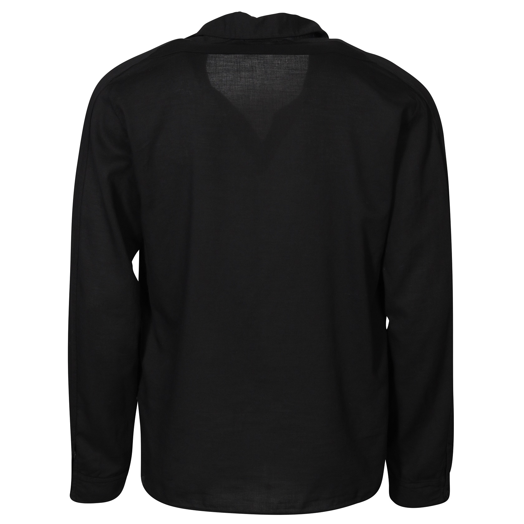 TRANSIT UOMO Super Soft Shirt in Black