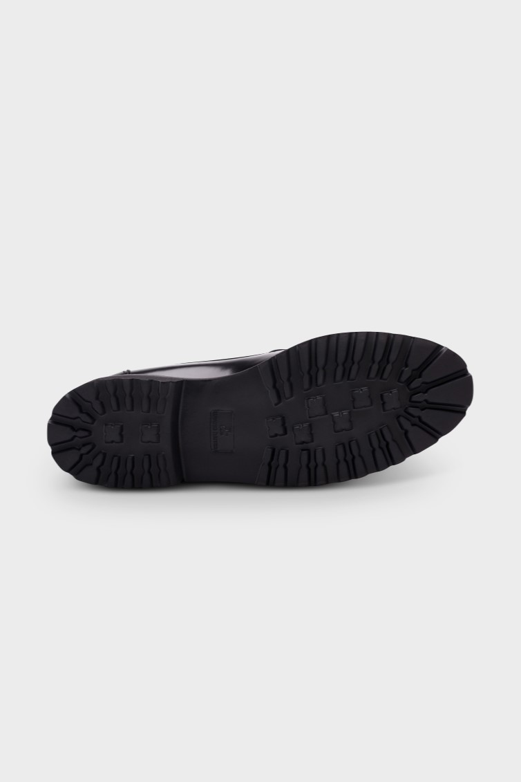 LUDWIG REITER Penny Loafer in Black
