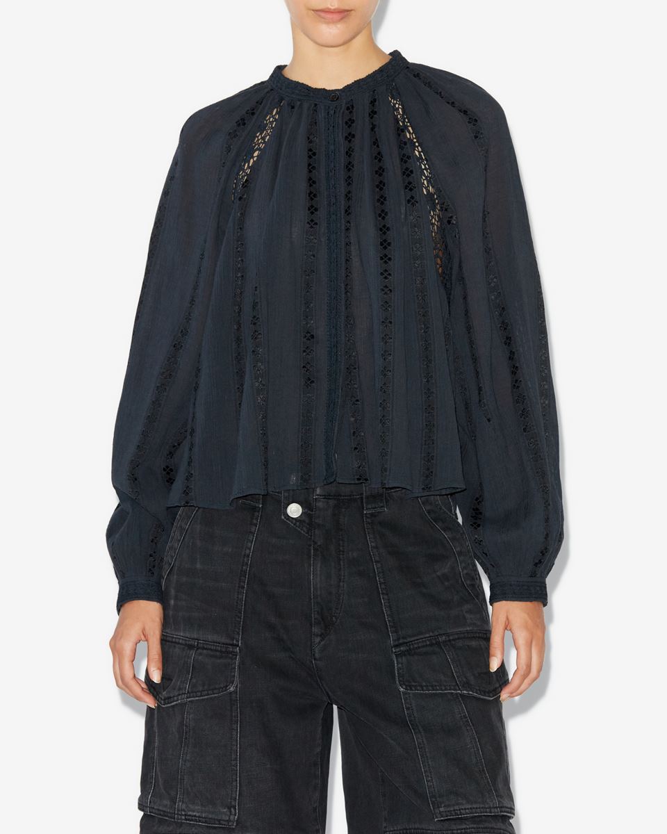 ISABEL MARANT ÉTOILE Janelle Shirt in Black