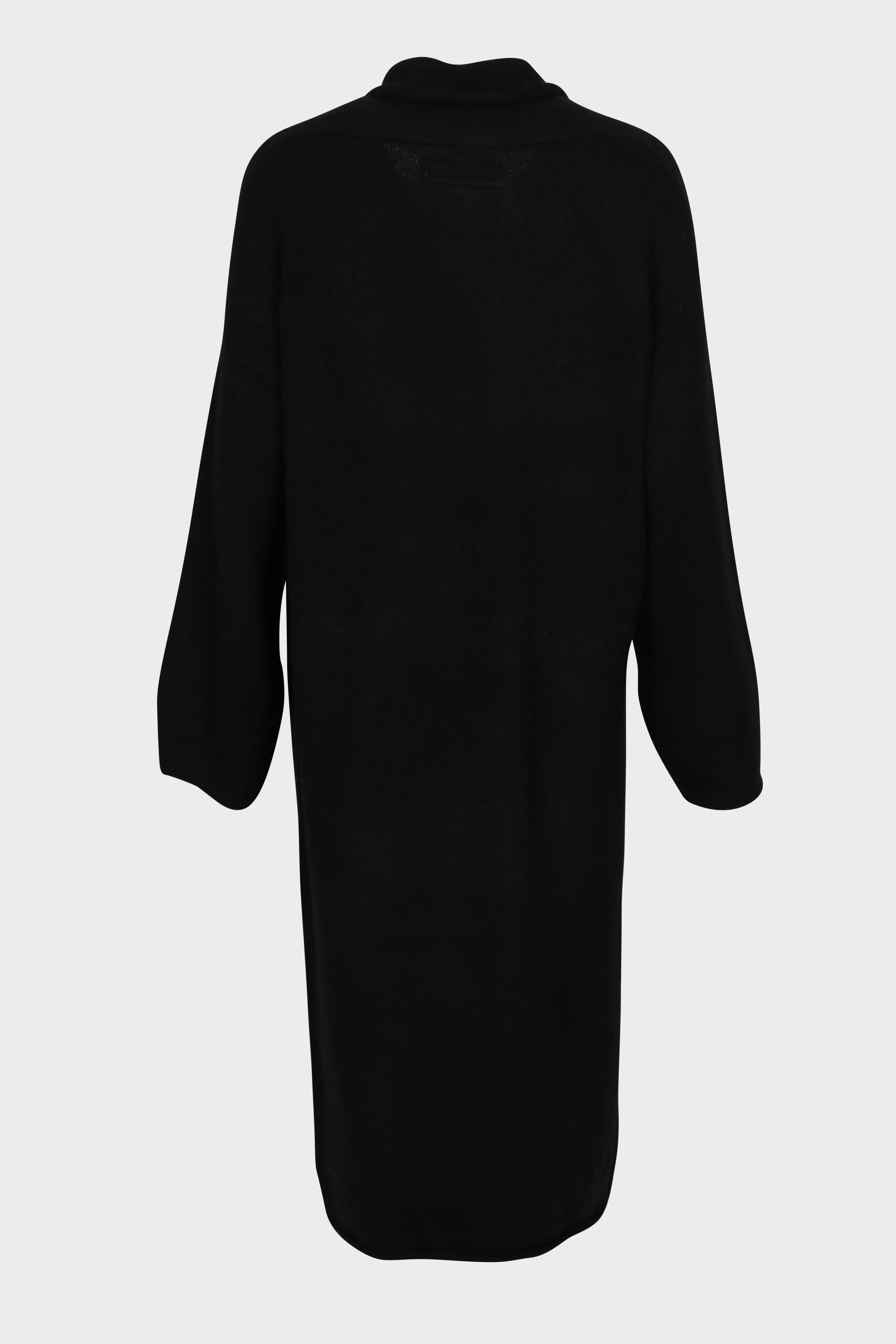 FRENCKENBERGER Big Cardigan Coat in Black XS