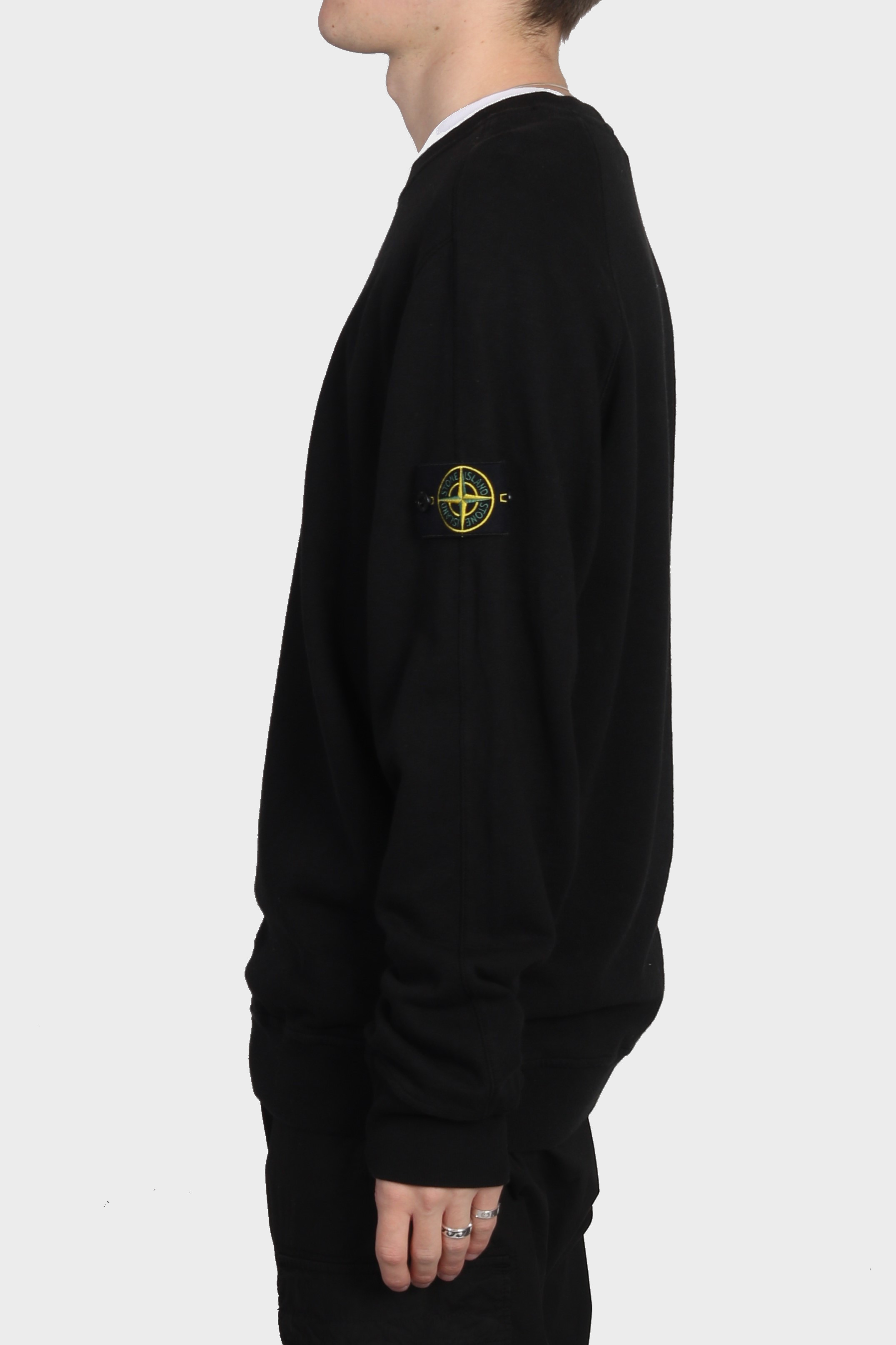 STONE ISLAND Vintage Sweatshirt in Black L