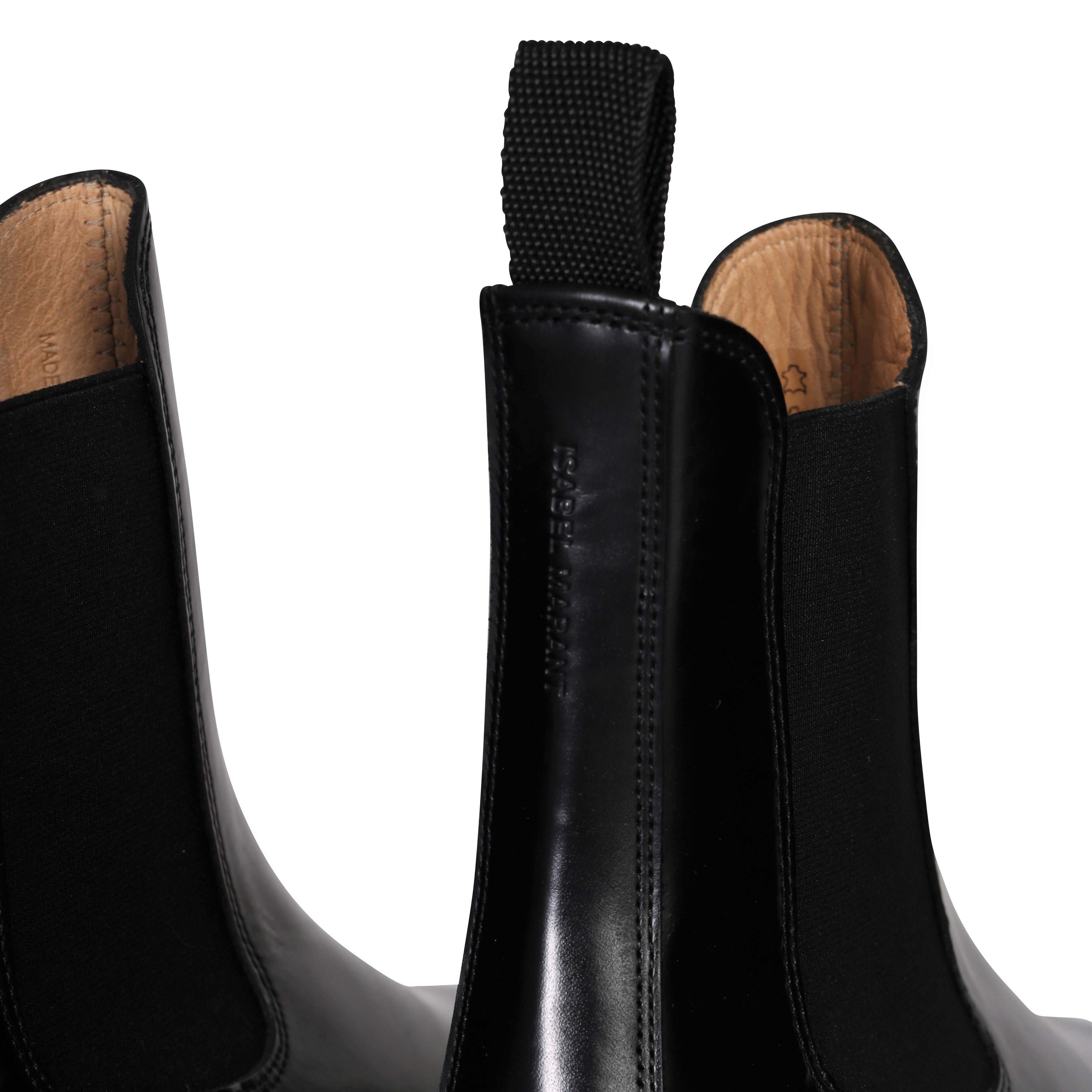 Isabel Marant Castayh Chelsea Boot in Black 45