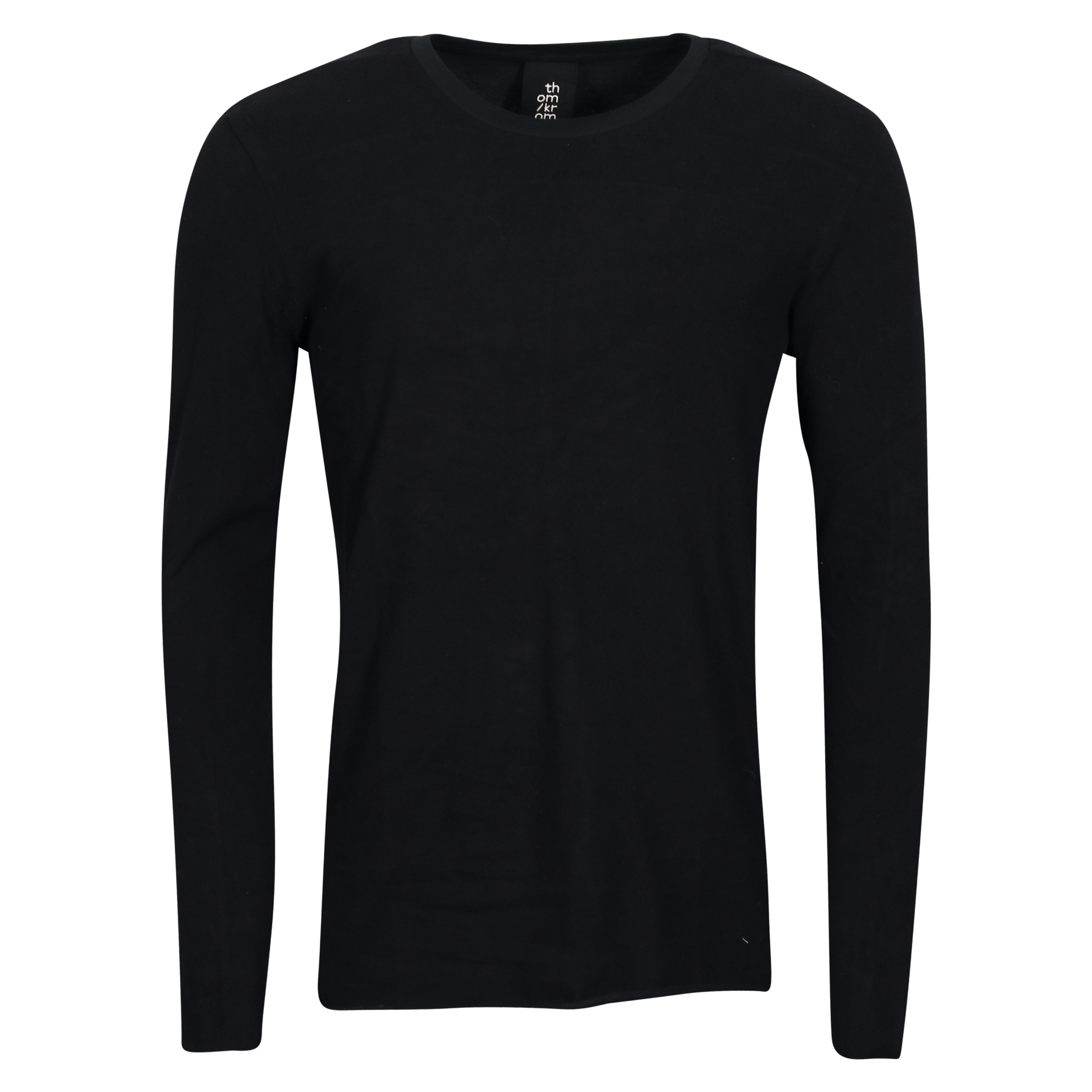 Thom Krom Soft Longsleeve in Black