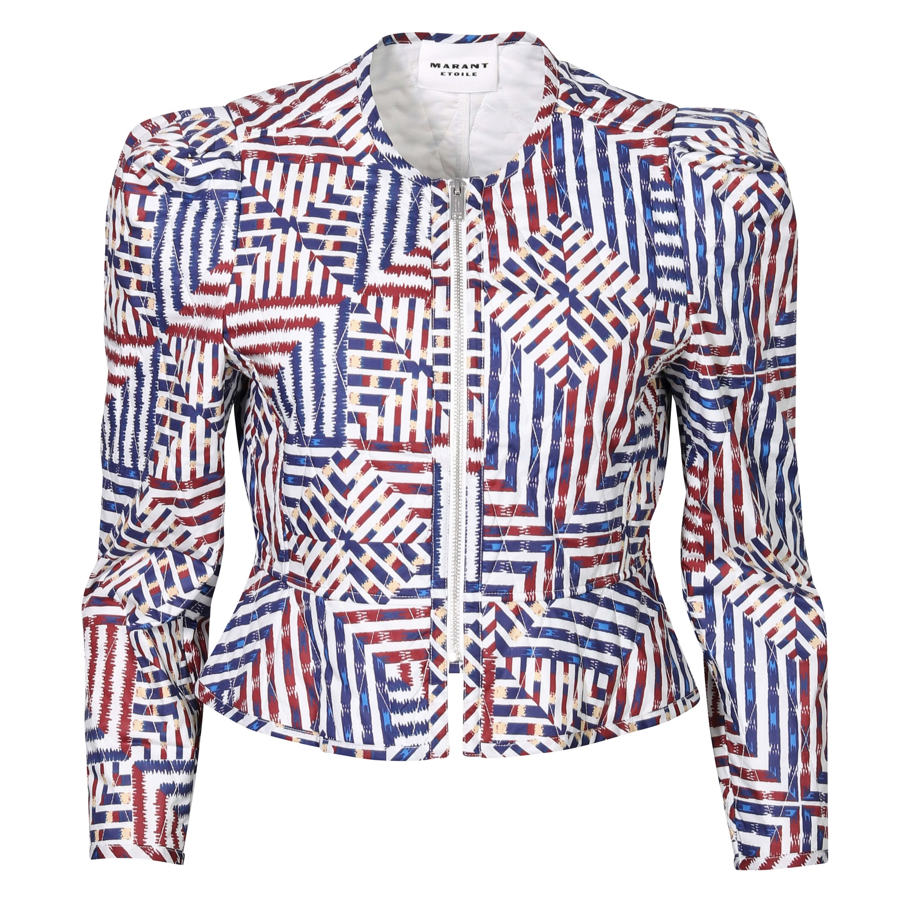 Isabel Marant Étoile Flavia Jacket in Blue/Red