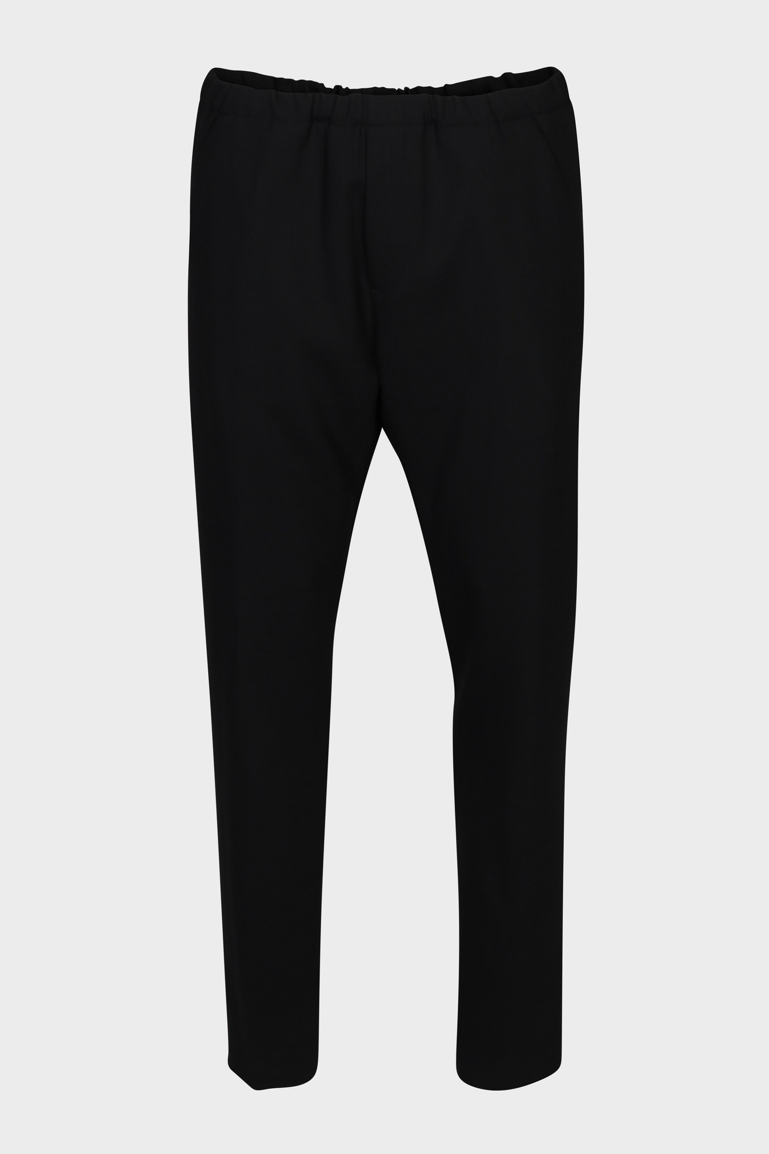 NINE:INTHE:MORNING Carrot Relaxed Fit Wool Pant in Black 44 NINE:INTHE:MORNING Carrot Relaxed Fit Wool Pant in Black 54