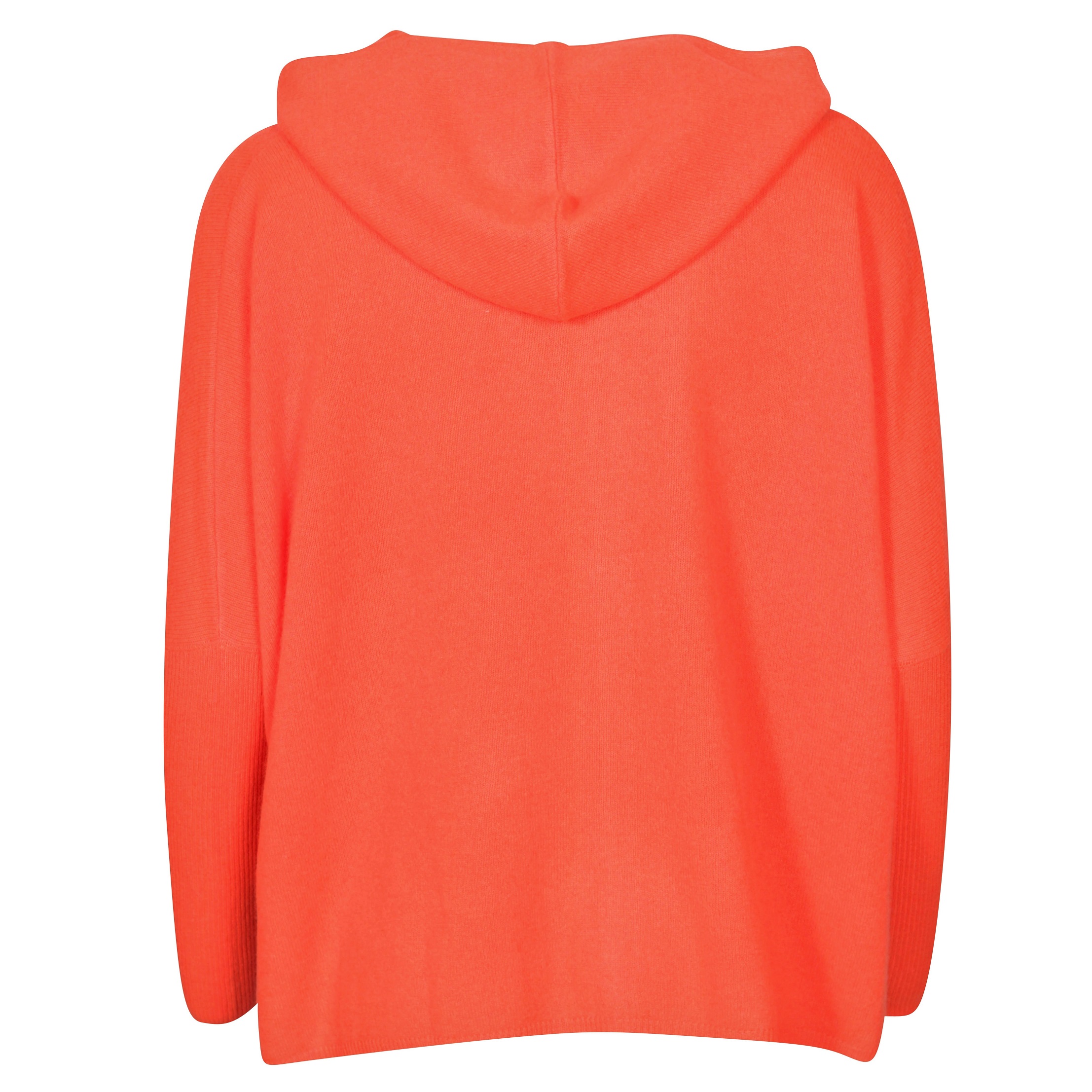Absolut Cashmere Lilly Zip Hoodie in Corail Fluo S