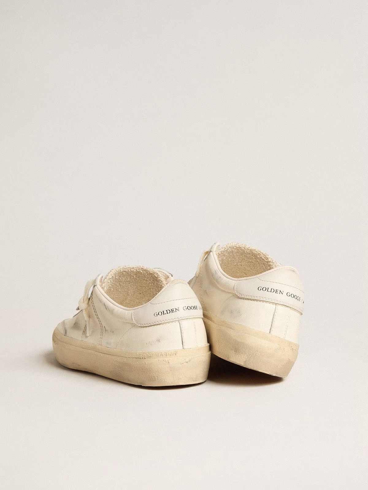 GOLDEN GOOSE Soul-Star in Cream